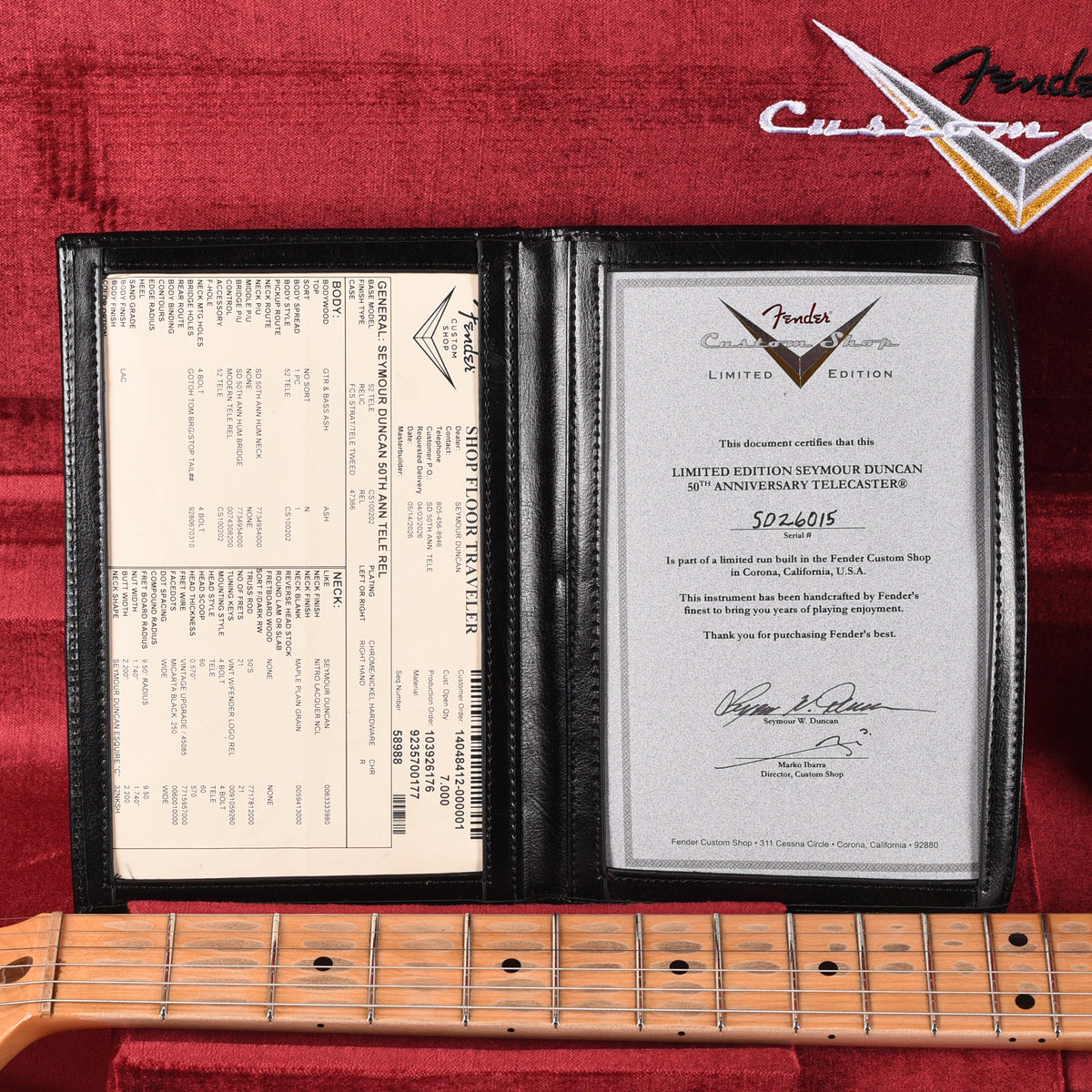 Fender Custom Shop Limited Edition Seymour Duncan 50th Anniversary Telecaster Electric Guitars