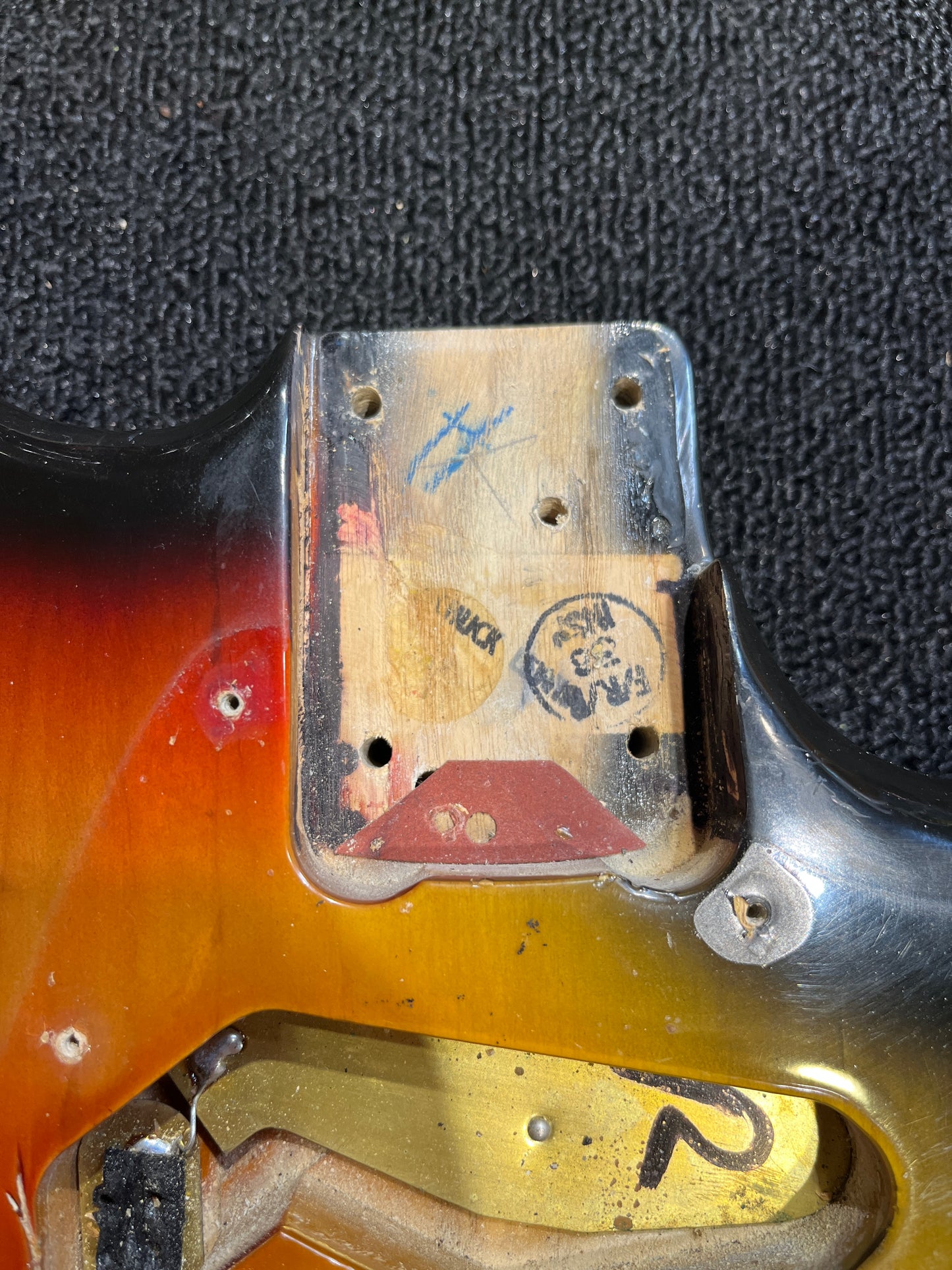Fender Mustang Sunburst 1977 Electric Guitars