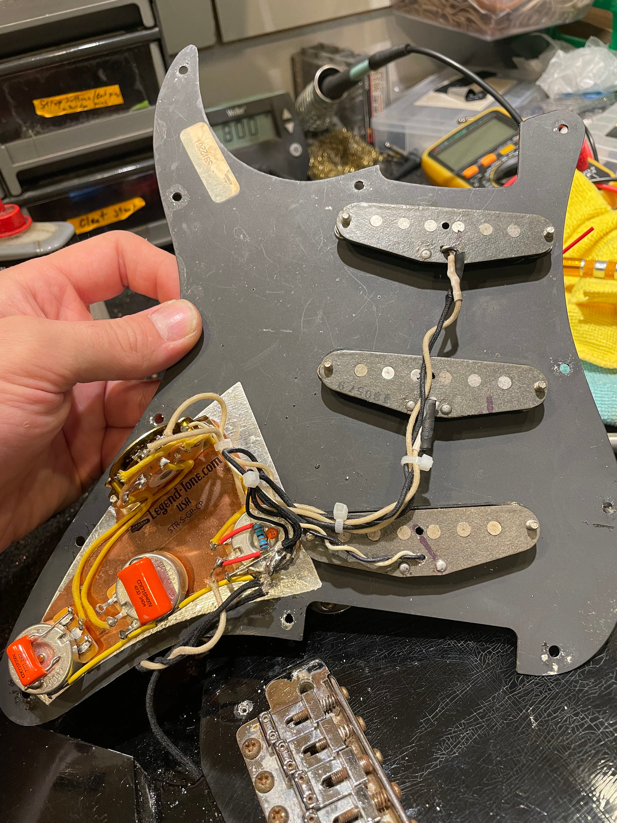 Fender Stratocaster Black Refin 1979 Electric Guitars