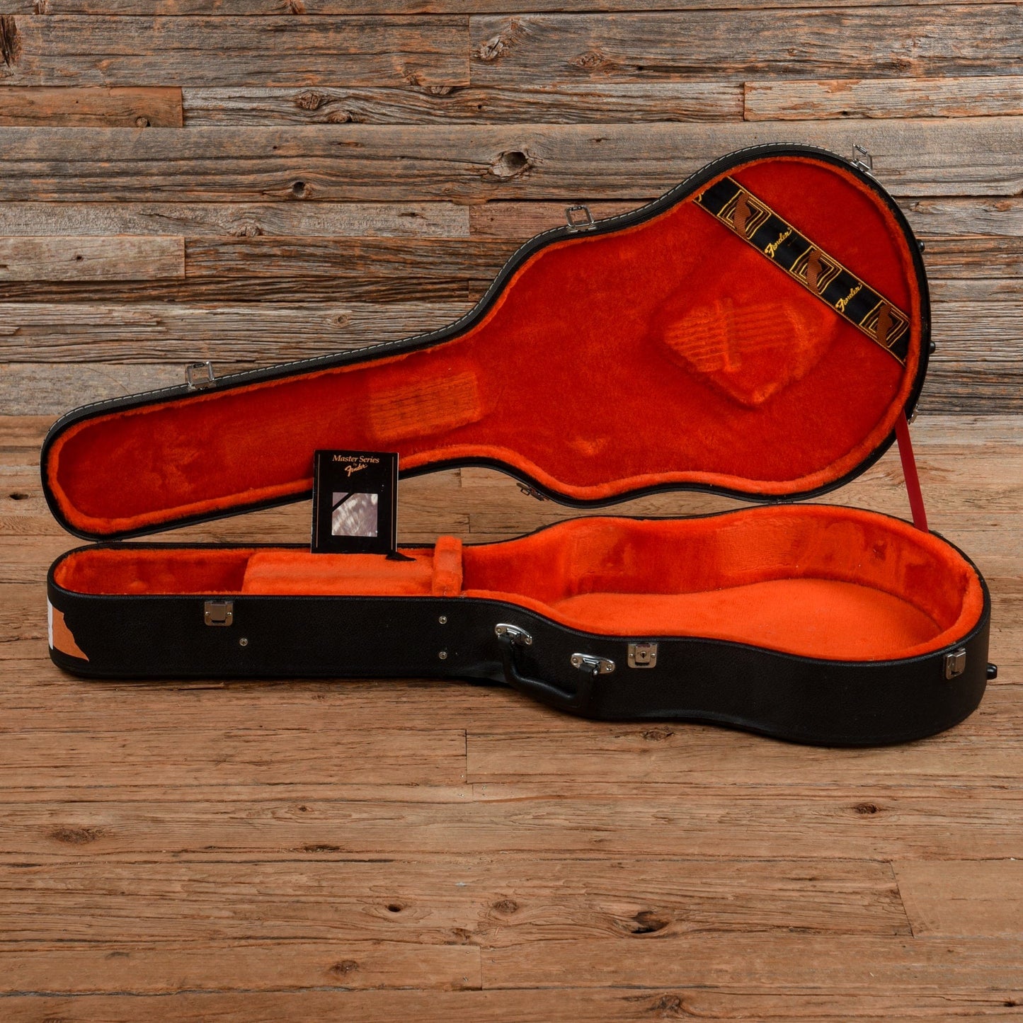 Fender D'Aquisto Standard Black 1985 Electric Guitars / Hollow Body