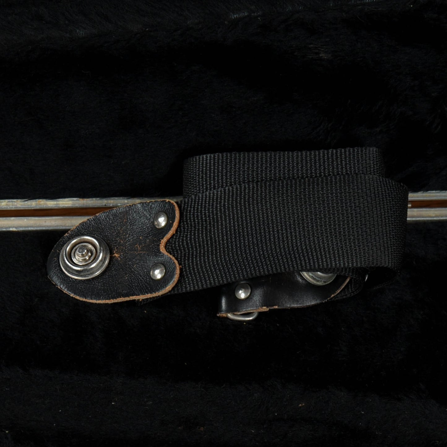 Fender American Standard Stratocaster Neck with Unknown Fender Body Black Electric Guitars / Solid Body