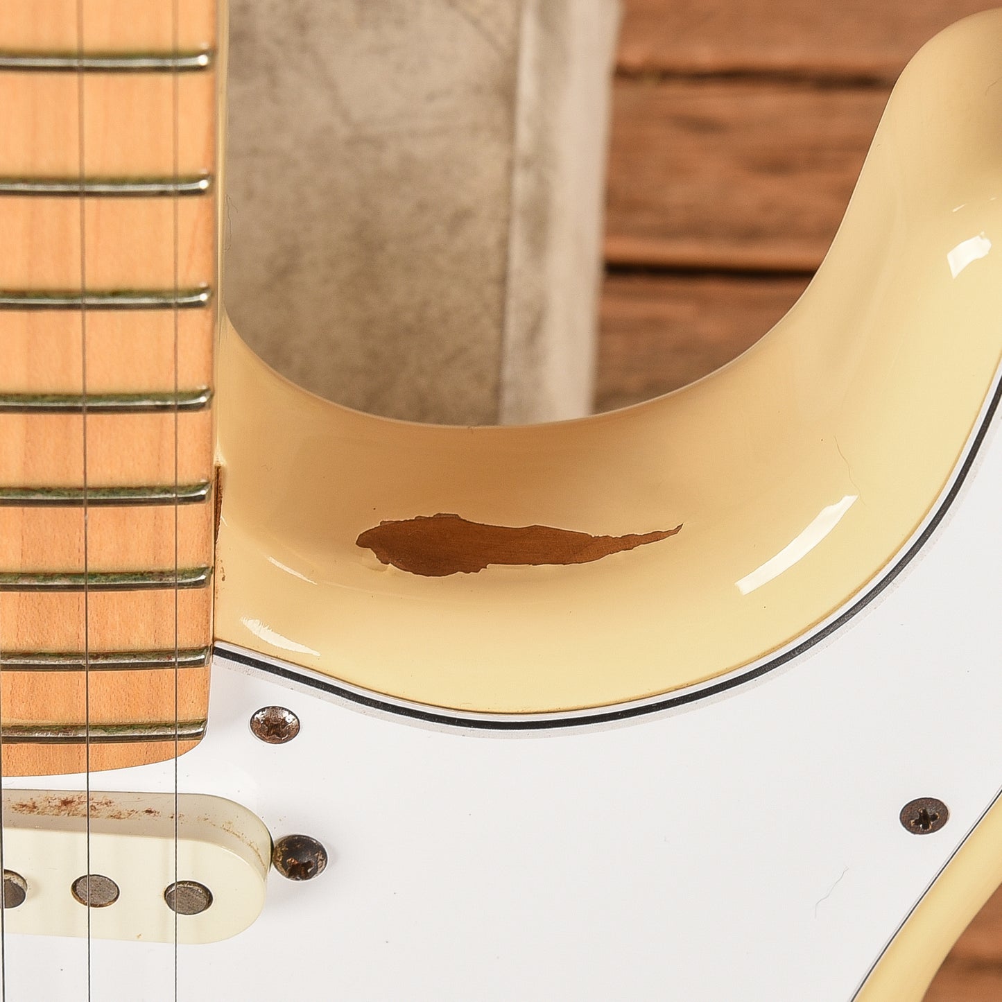 Fender American Standard Stratocaster Olympic White 2007 Electric Guitars / Solid Body
