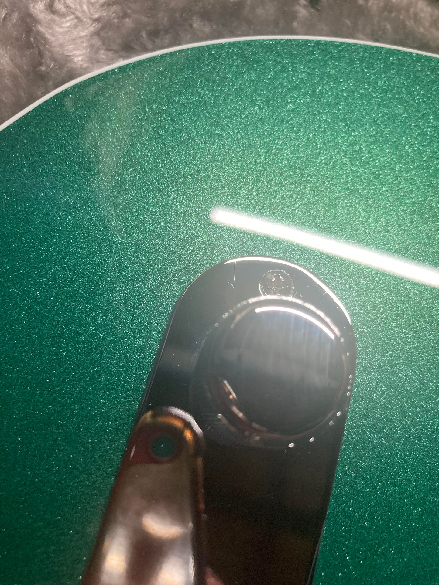 Fender American Ultra Telecaster Mystic Pine w/Ebony Fingerboard & Anodized Gold Pickguard Electric Guitars / Solid Body