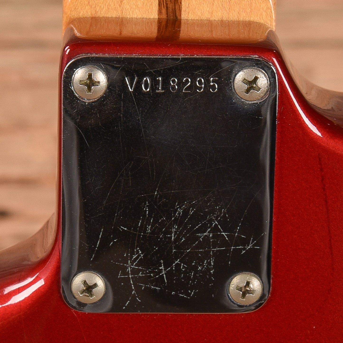 Fender American Vintage 57 Stratocaster Candy Apple Red 1986 Electric Guitars / Solid Body