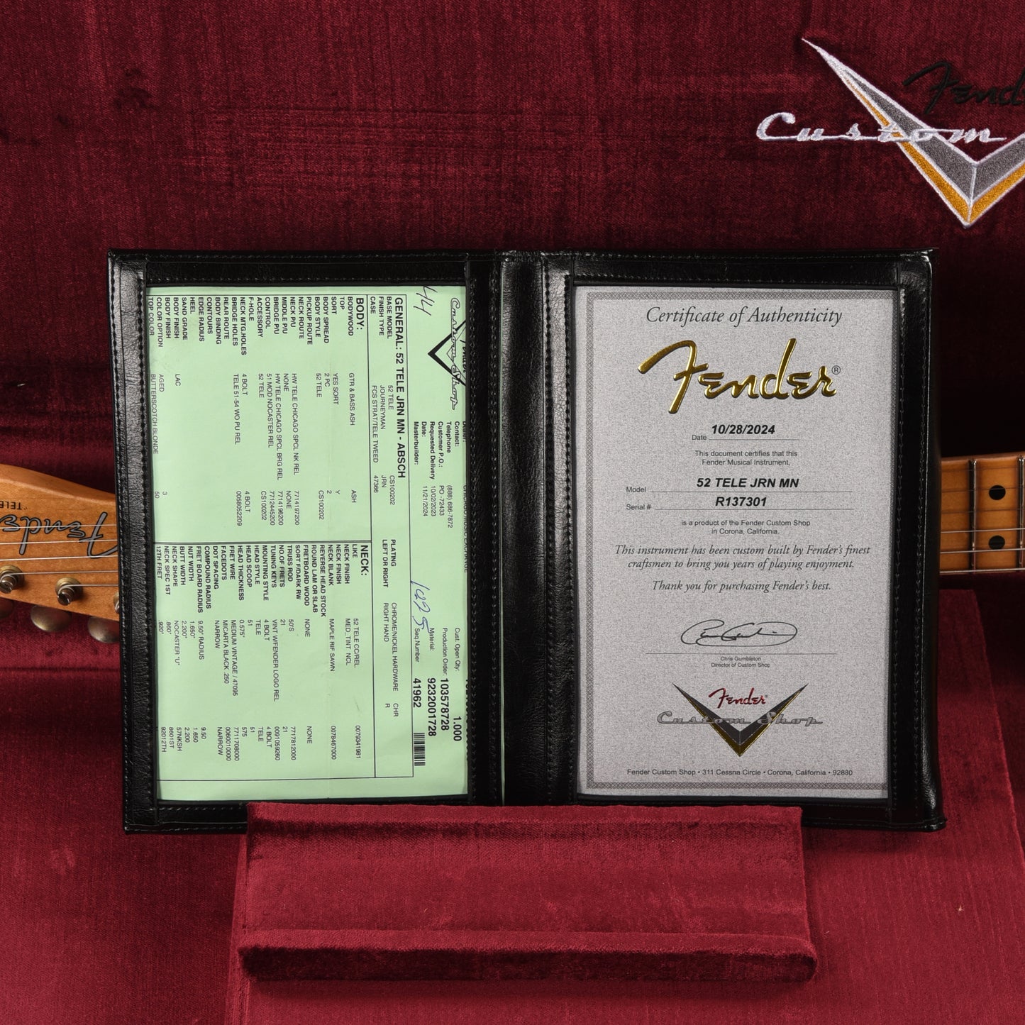 Fender Custom Shop 1952 Telecaster "Chicago Special" Journeyman Relic Aged Butterscotch Blonde Electric Guitars / Solid Body