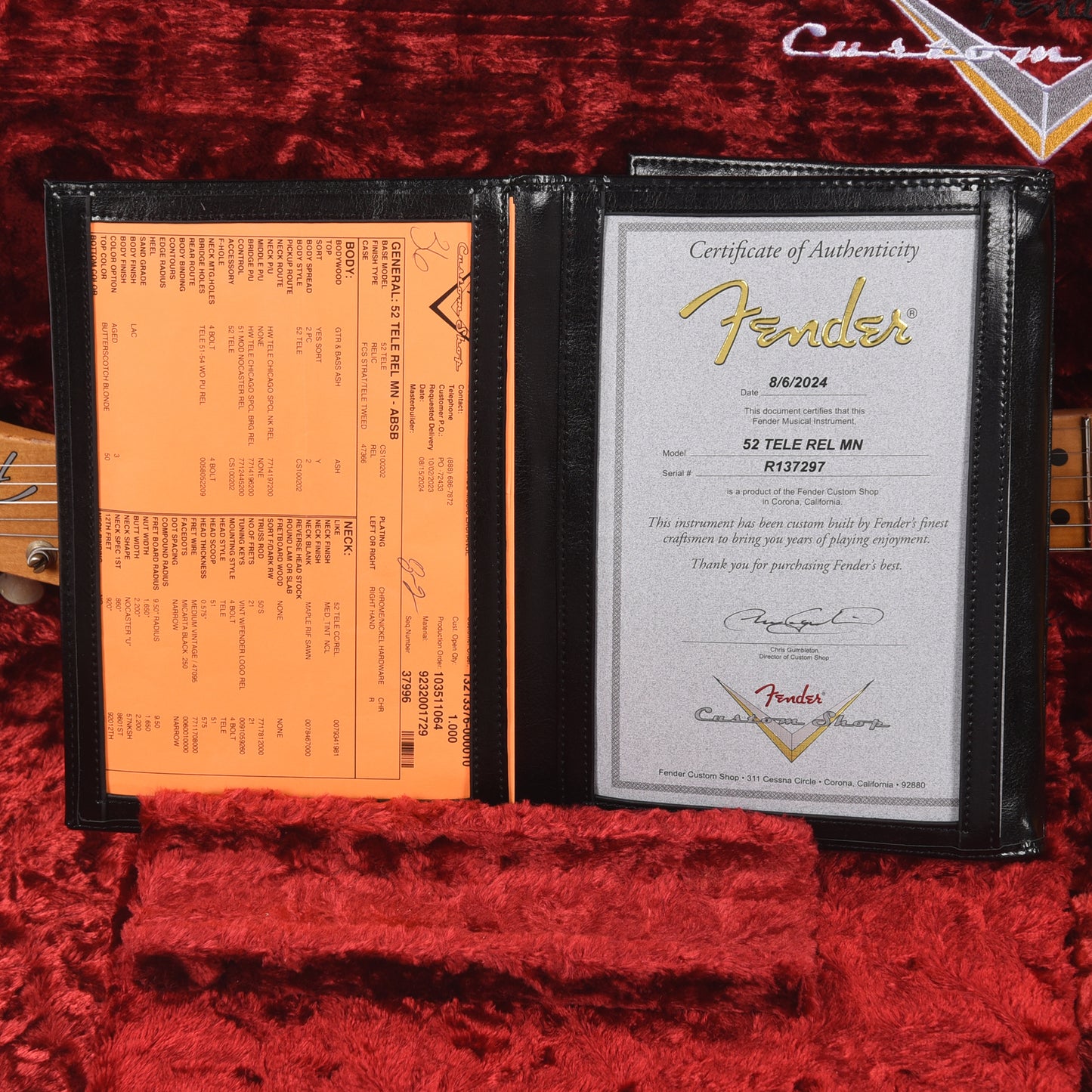Fender Custom Shop 1952 Telecaster "Chicago Special" Relic Aged Butterscotch Blonde Electric Guitars / Solid Body