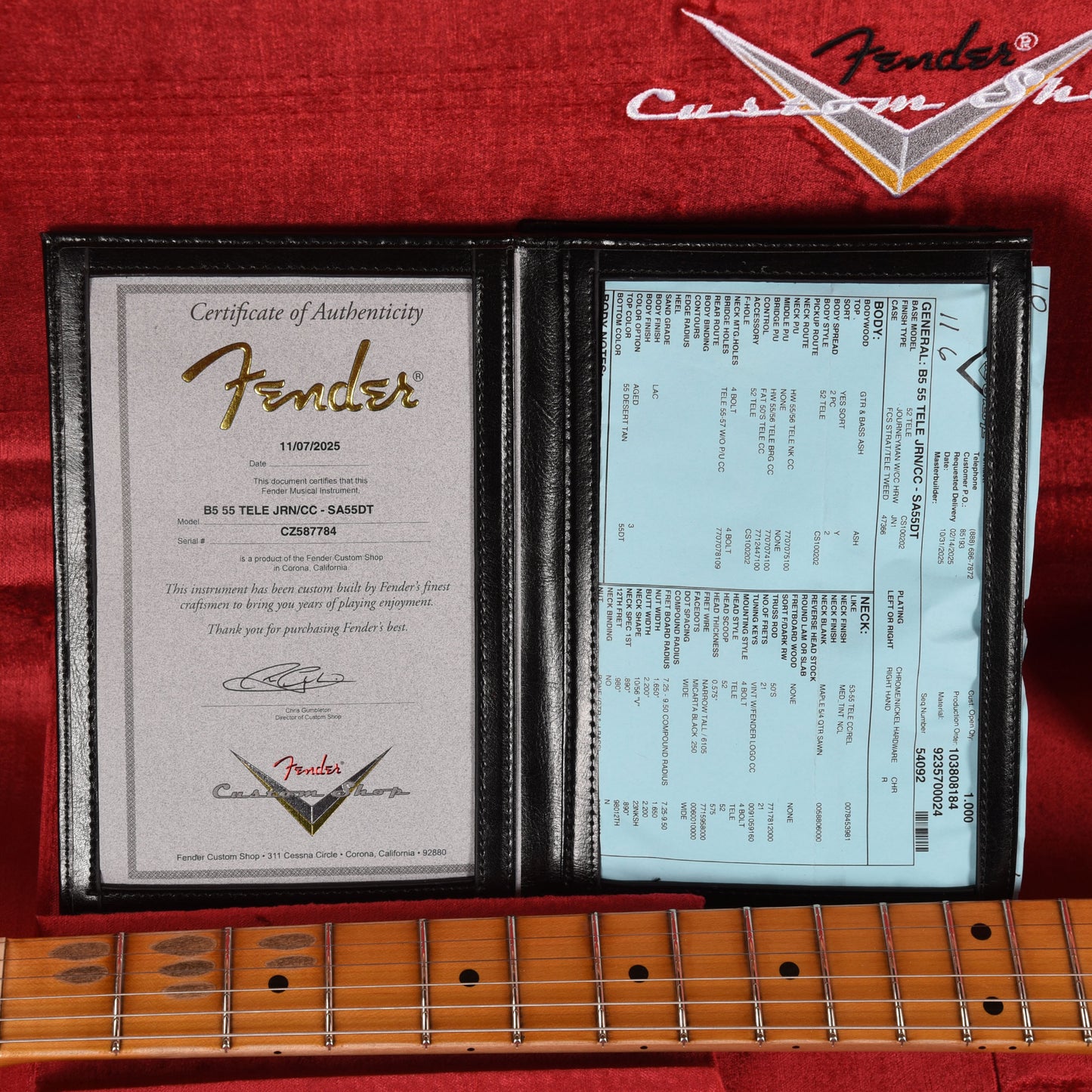 Fender Custom Shop 1955 Telecaster Journeyman Relic Super Aged '55 Desert Tan Electric Guitars / Solid Body