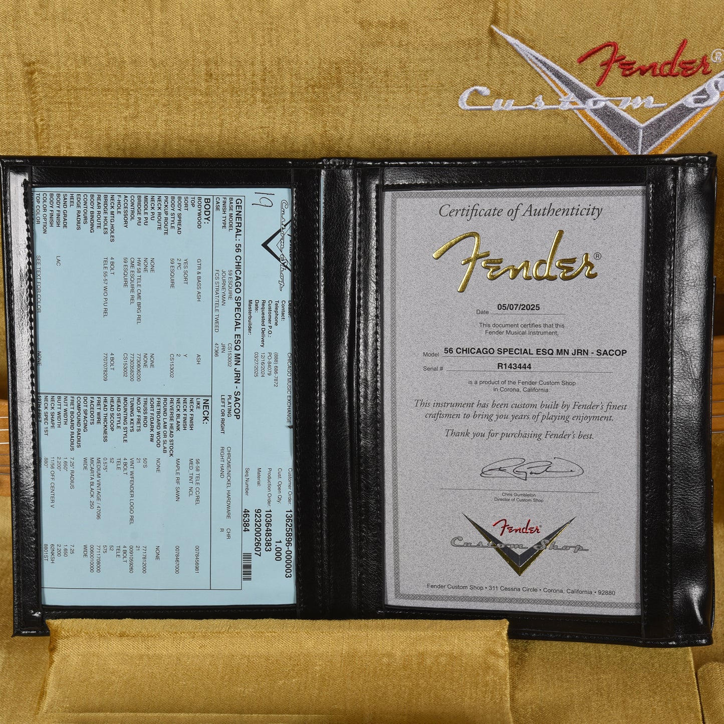 Fender Custom Shop 1956 Esquire "Chicago Special" Journeyman Relic Super Aged Copper Electric Guitars / Solid Body