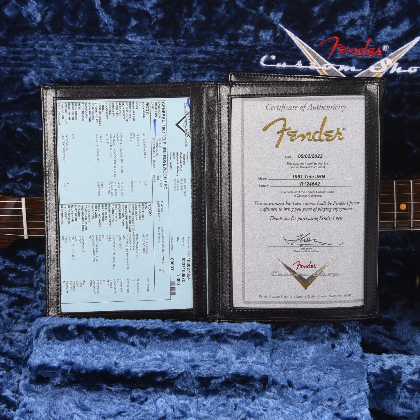 Fender Custom Shop 1961 Telecaster "Chicago Special" Journeyman Sweet Pea Green w/Rosewood Neck Electric Guitars / Solid Body