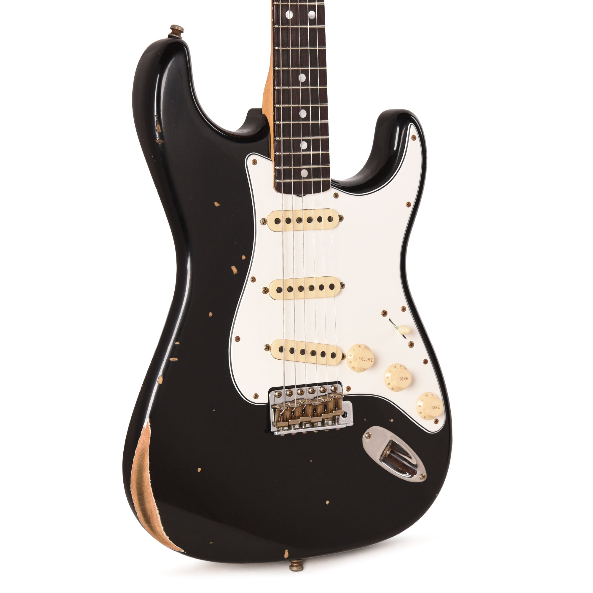 ❖CustomWierring Relic Black Stratocaster Fender Custom Shop MVP HSS Relic Stratocaster Black