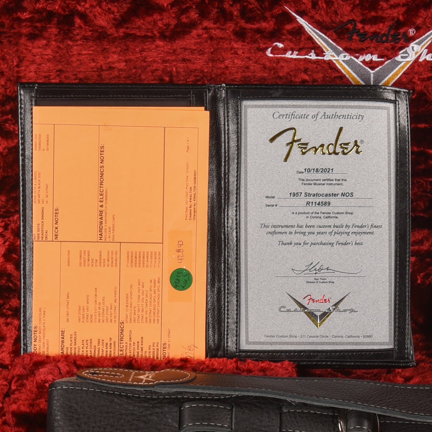 Fender Custom Shop '57 Stratocaster "Chicago Special" NOS 2-Tone Sunburst 2021 Electric Guitars / Solid Body
