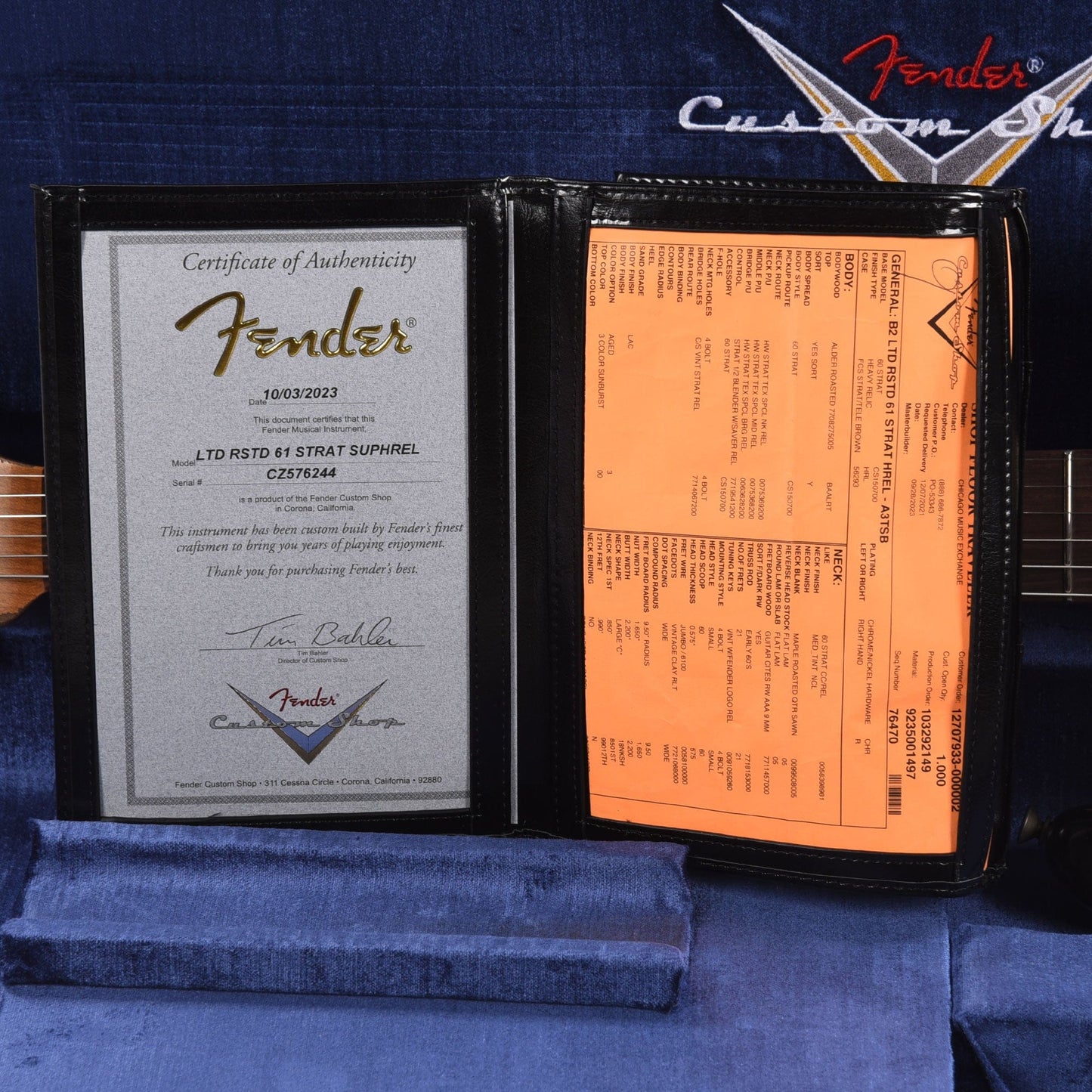 Fender Custom Shop Limited Edition Roasted 1961 Stratocaster Super Heavy Relic Aged 3-Color Sunburst Electric Guitars / Solid Body