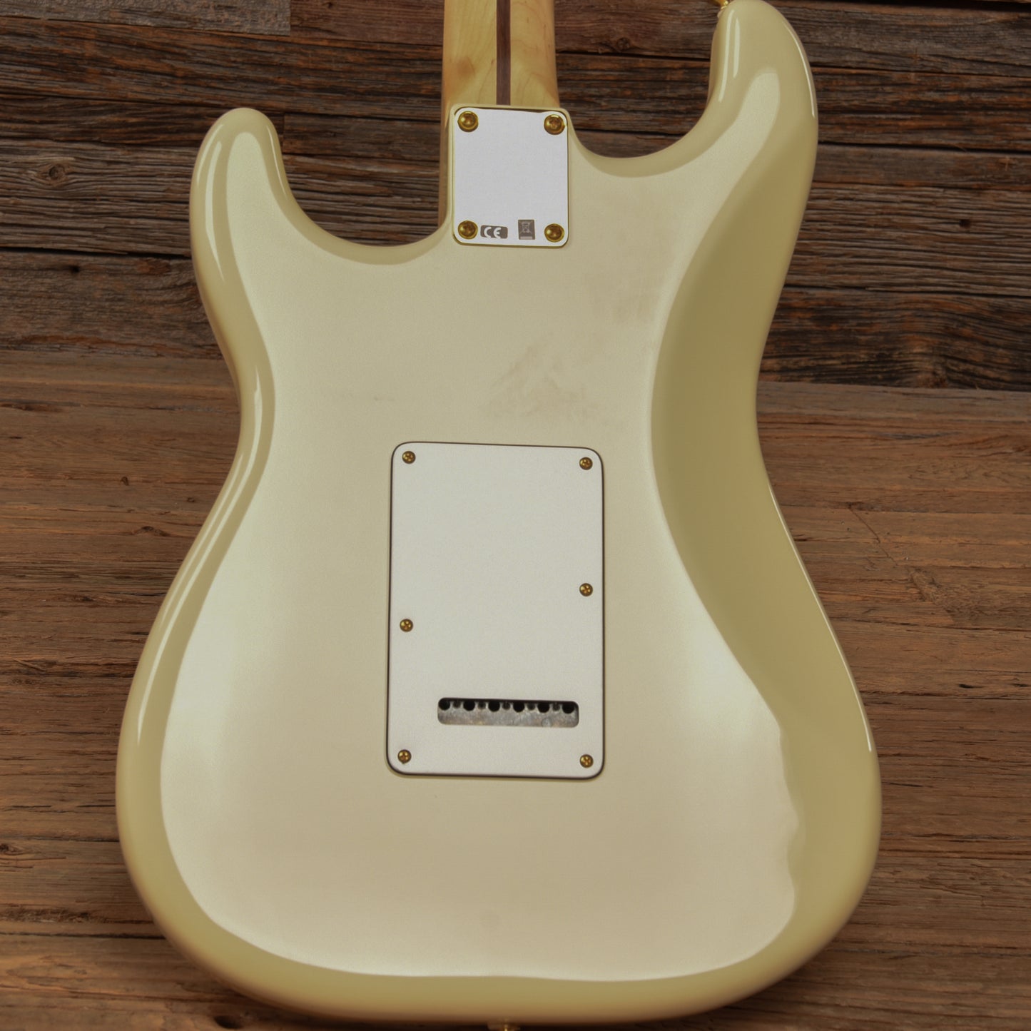 Fender FSR Mahogany Blacktop Stratocaster HHH Olympic White 2021 Electric Guitars / Solid Body