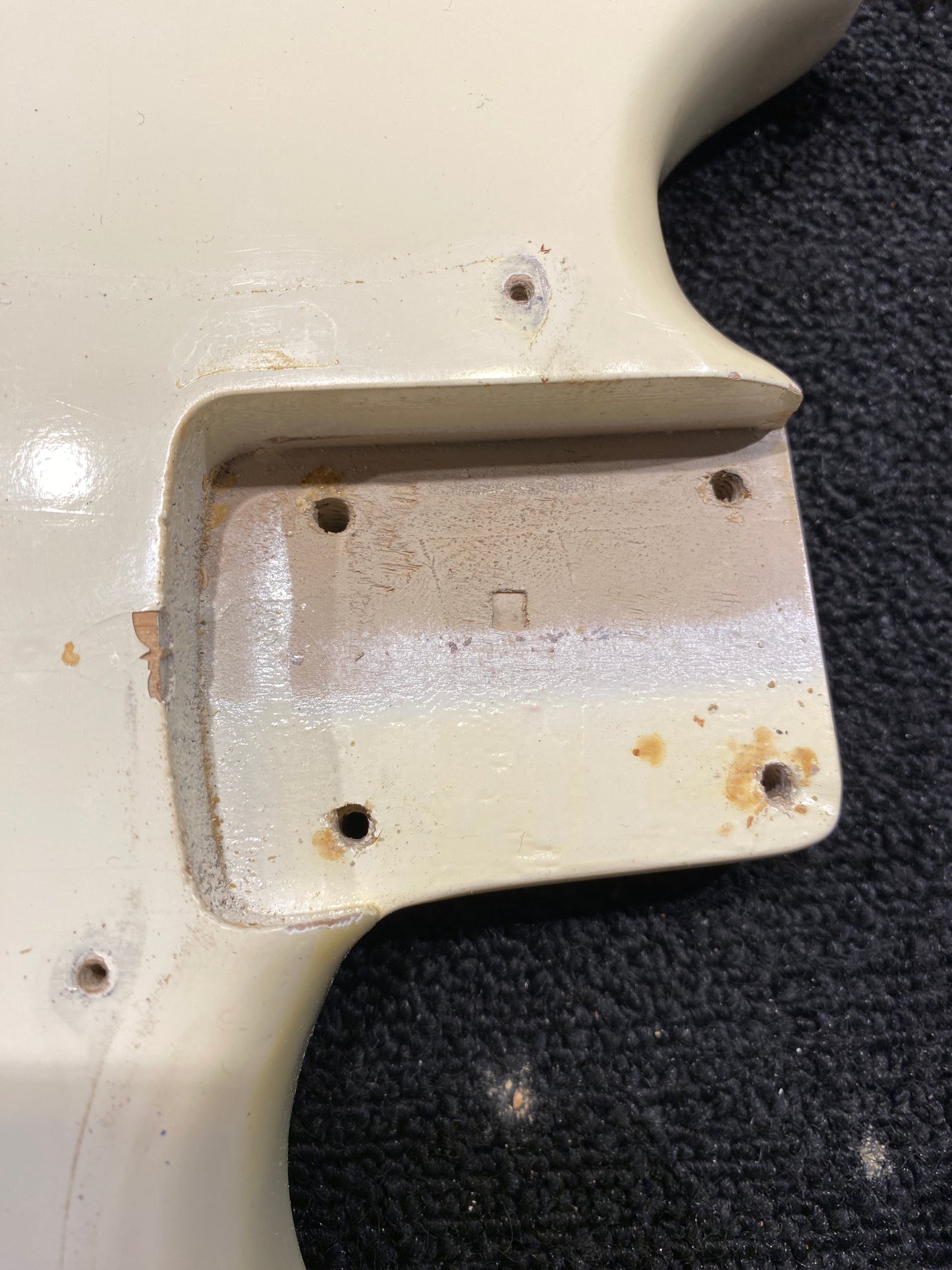 Fender Music Master Olympic White 1963 Electric Guitars / Solid Body
