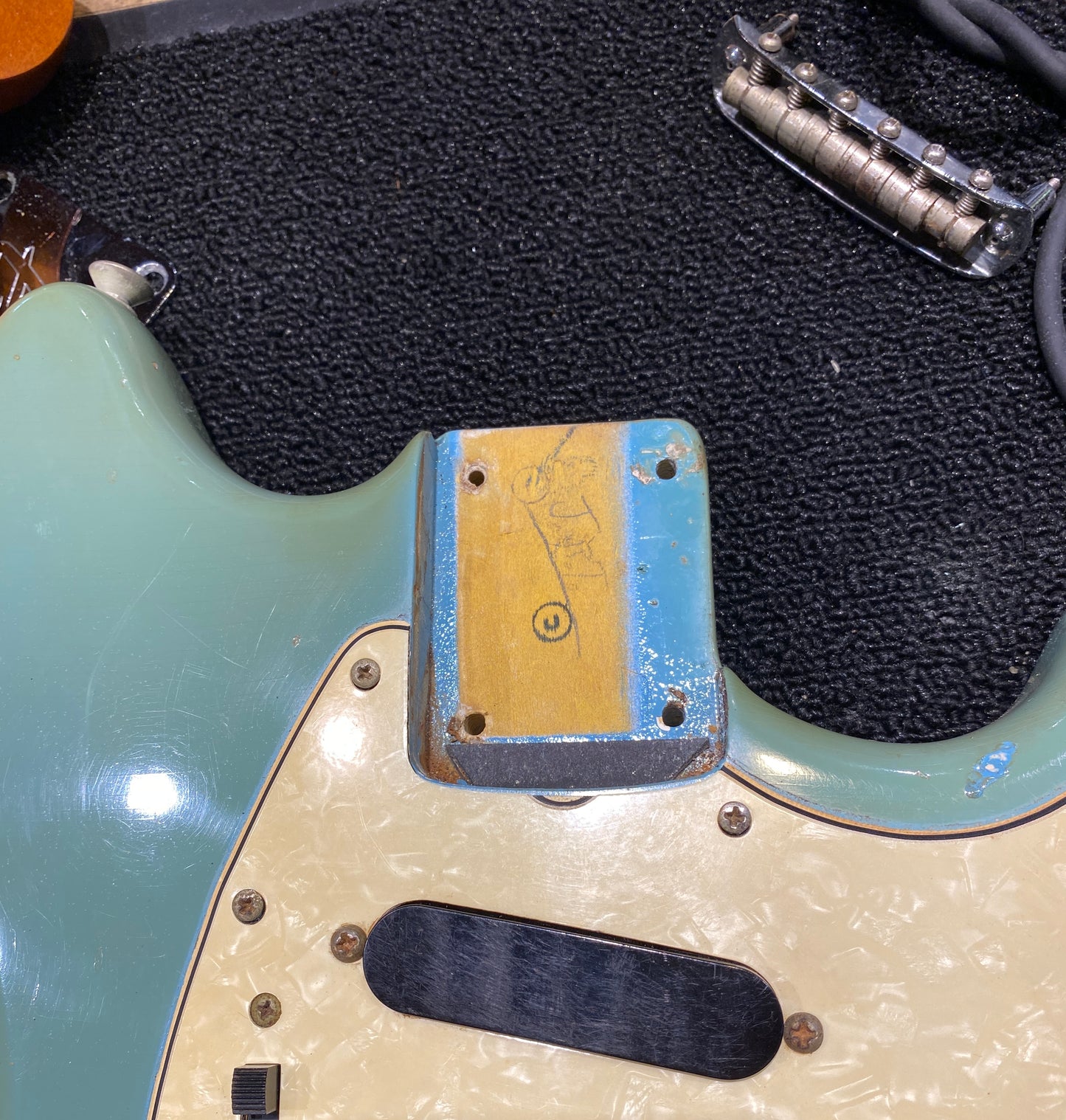 Fender Mustang Sonic Blue 1966 Electric Guitars / Solid Body