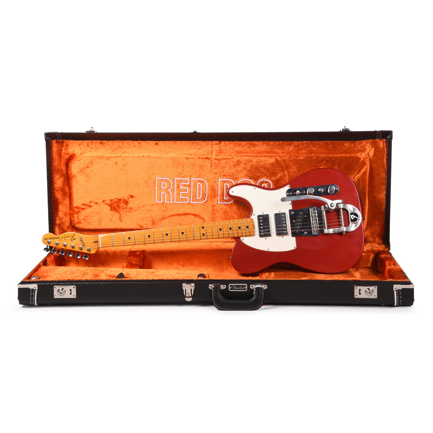 Fender Stories Collection Mike Campbell Red Dog Telecaster Red Dog Red Electric Guitars / Solid Body