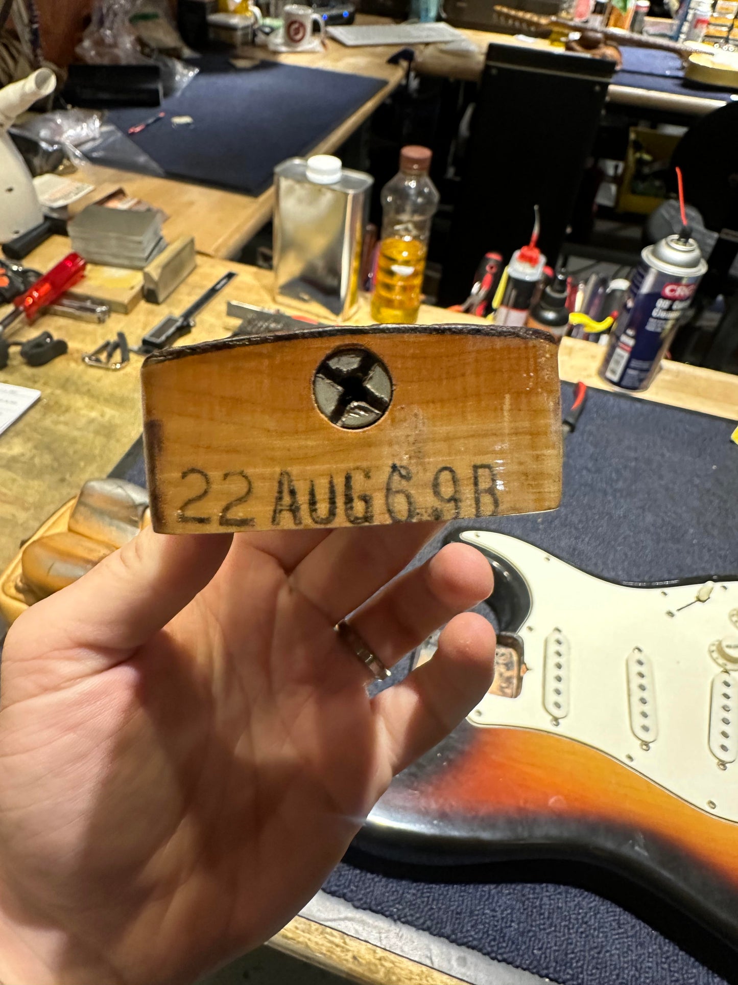 Fender Stratocaster Sunburst 1969 Electric Guitars / Solid Body
