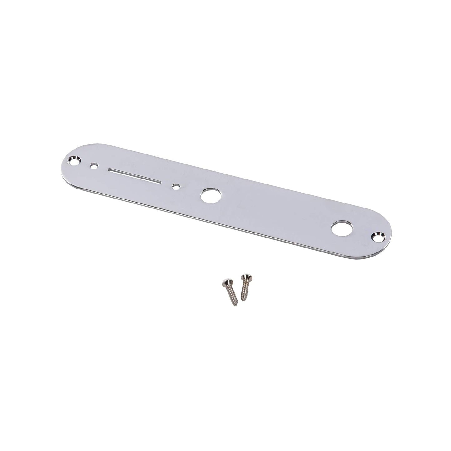 Fender Vintage Telecaster Control Plate 2-Hole Chrome Parts / Amp Parts