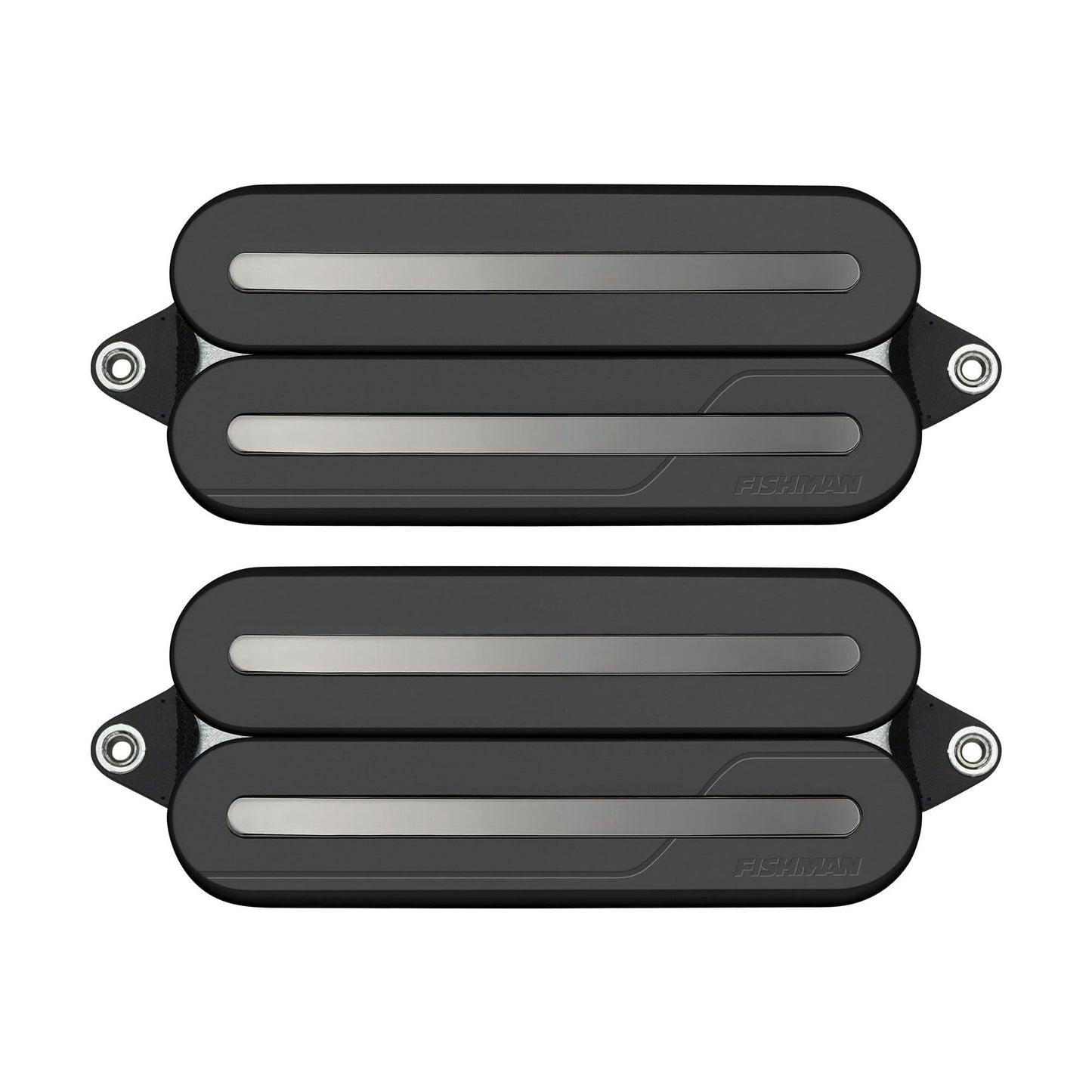 Fishman Fluence Open Core Modern Humbucker 6-String Set Black Nickel Blades Black Parts / Guitar Pickups