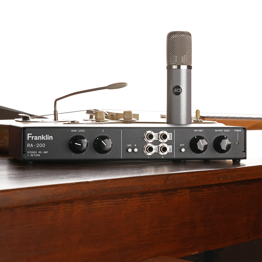 Franklin Audio RA-200 Stereo Reamp + Return Signal Processors