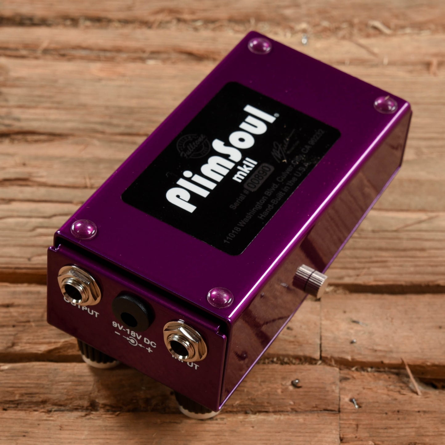 Fulltone Custom Shop PlimSoul mkII Effects and Pedals / Overdrive and Boost