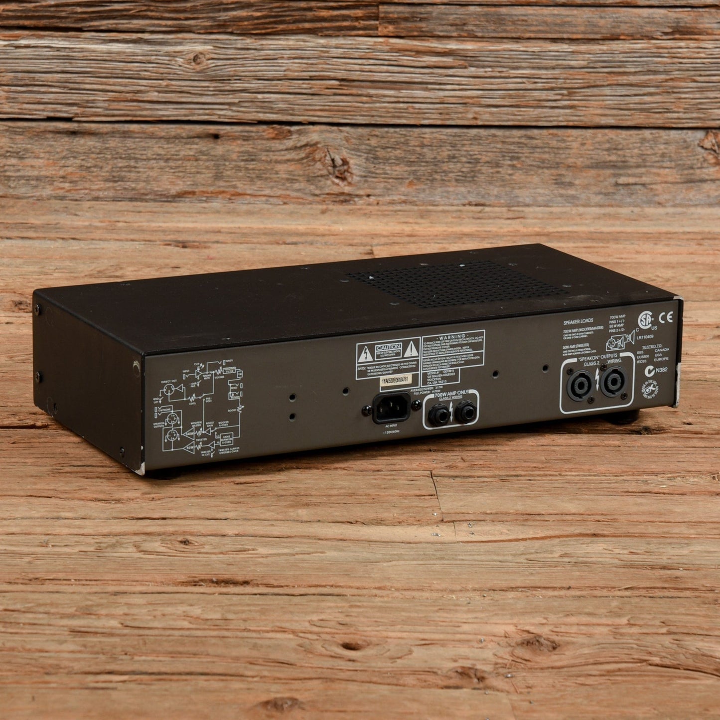 Gallien-Krueger 1001RB-II 700/50w Biamp Bass Amp Head Amps / Bass Cabinets