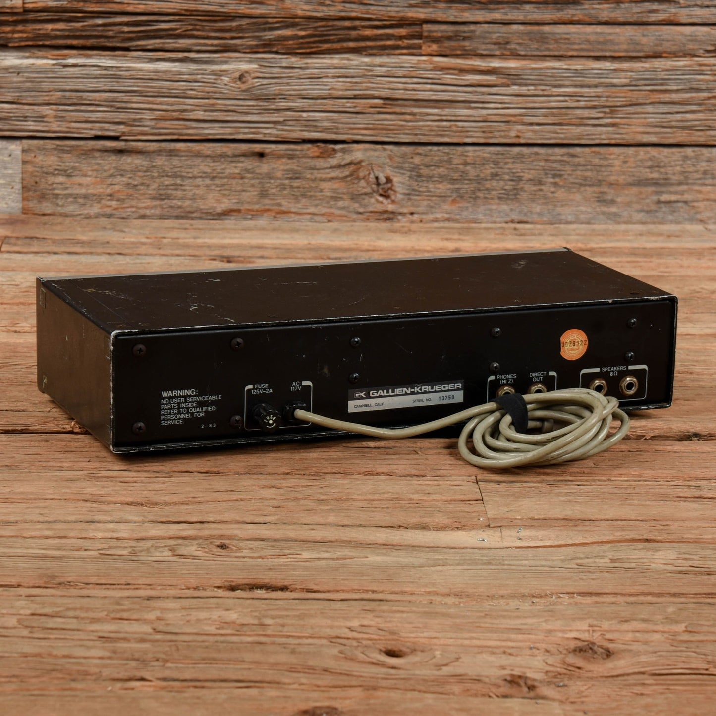 Gallien-Krueger 200RB Bass Head 1980s Amps / Bass Cabinets