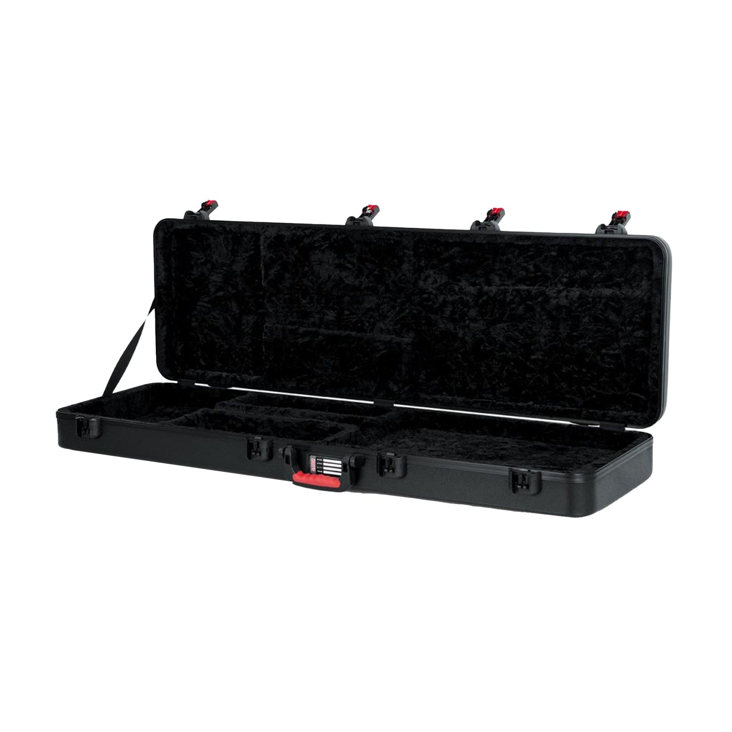 Gator Frequent Flyer TSA ATA Bass Guitar Molded Hardshell Case Black Accessories / Cases and Gig Bags / Bass Cases