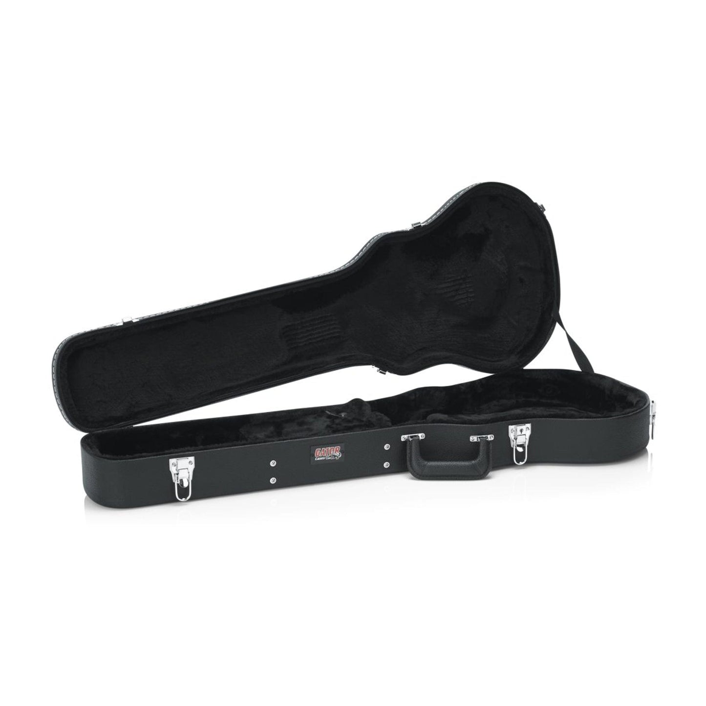 Gator Traditional Deluxe Wood Gibson Les Paul Hardshell Case Black Accessories / Cases and Gig Bags / Guitar Cases
