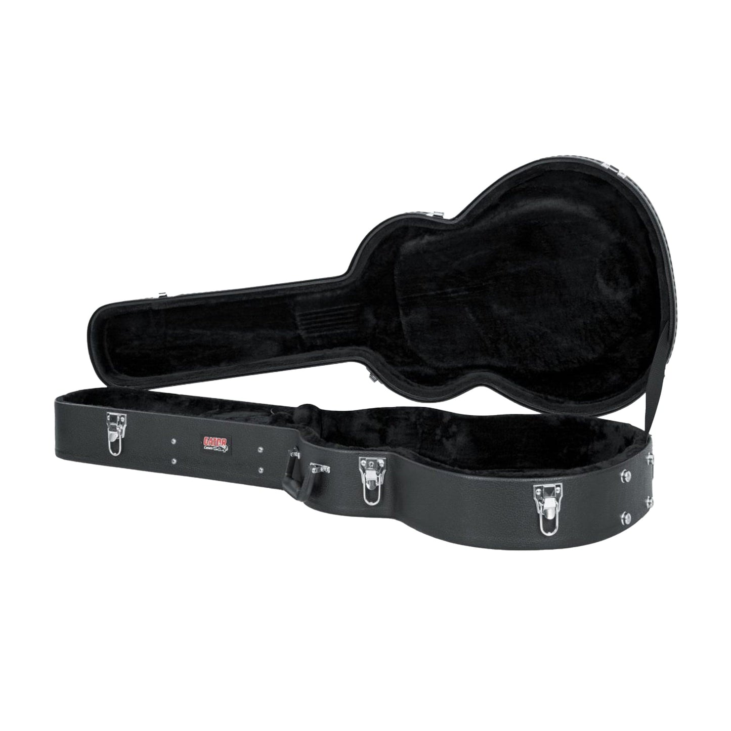 Gator Traditional Wood Martin 000 Acoustic Guitar Hardshell Case Black Accessories / Cases and Gig Bags / Guitar Cases