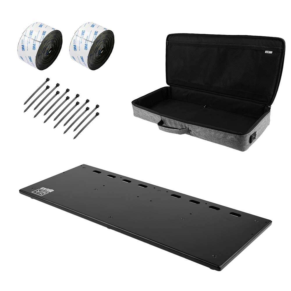 Gator Vertex GV-TE3113-GB Tour Elite 31" x 13" Pedalboard w/ Padded Gig Bag Effects and Pedals / Pedalboards and Power Supplies