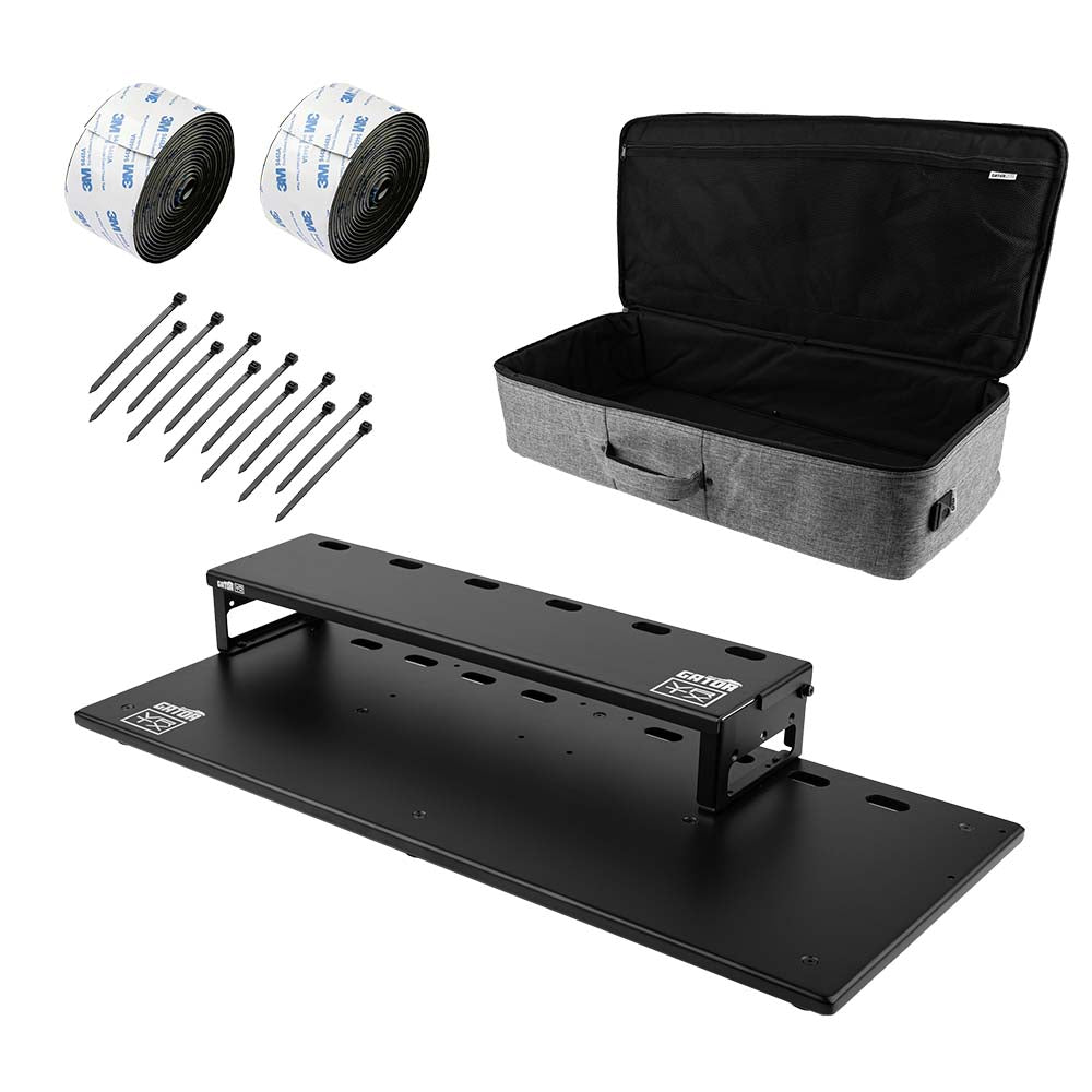Gator Vertex GV-TE3113R2-GB Tour Elite 31" x 13" Pedalboard & Riser w/ Padded Gig Bag Effects and Pedals / Pedalboards and Power Supplies