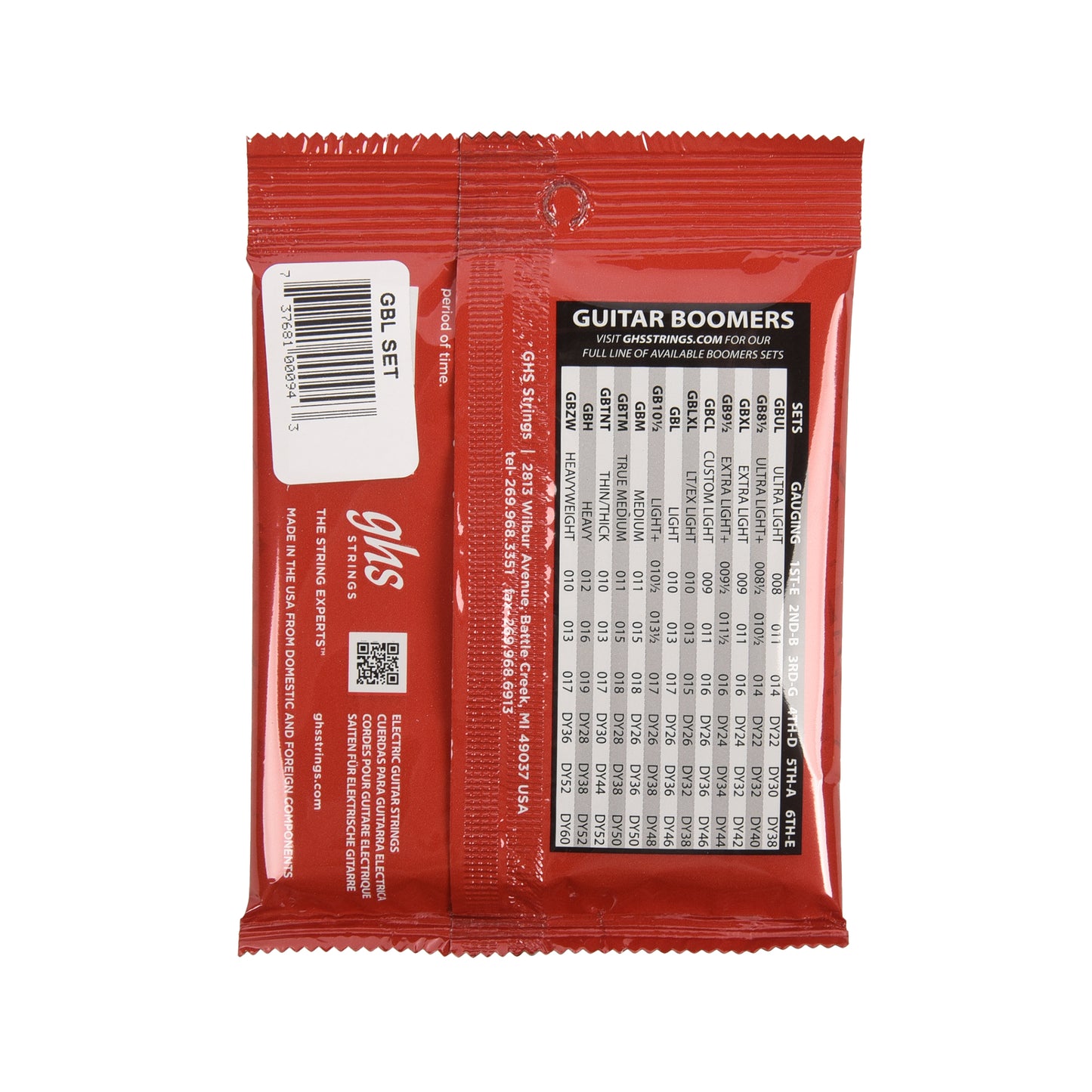 GHS Guitar Boomers Electric GBL 10-46 Accessories / Strings / Guitar Strings