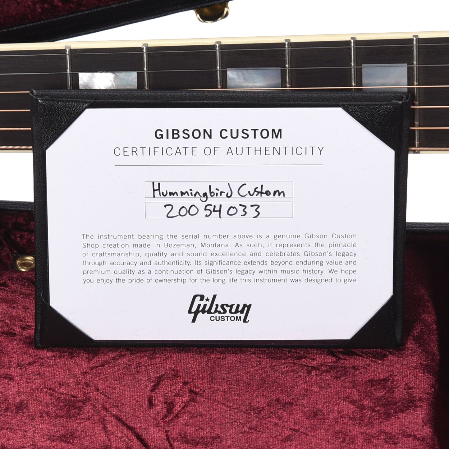 Gibson Custom Shop Modern Hummingbird Custom Acoustic Guitars / Dreadnought