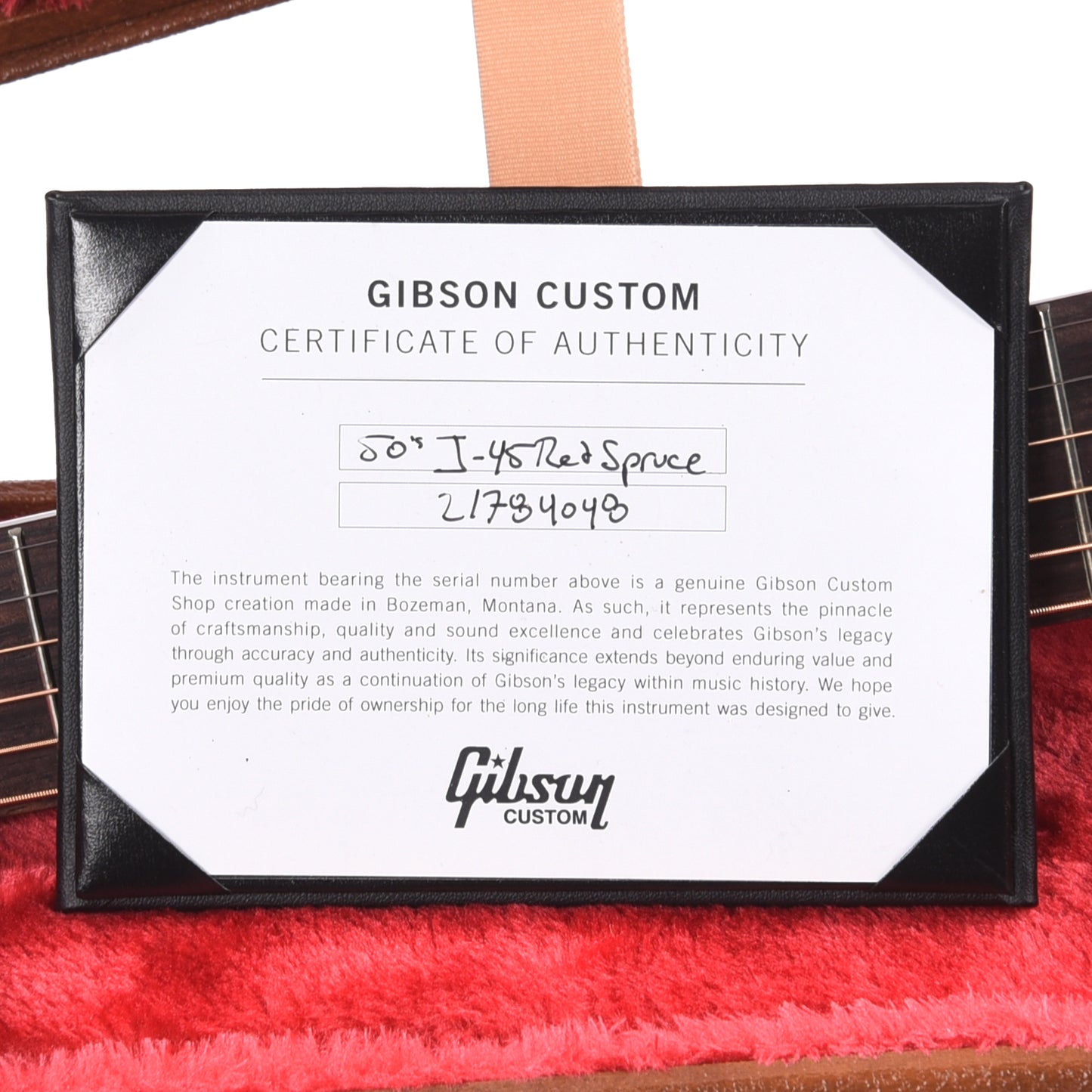 Gibson Original 50's J-45 Original Vintage Sunburst Tight Burst Adirondack Spruce VOS Acoustic Guitars / Dreadnought