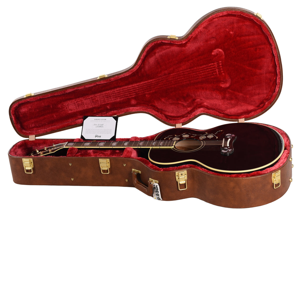 Gibson Artist Elvis Presley SJ-200 Ebony Acoustic Guitars