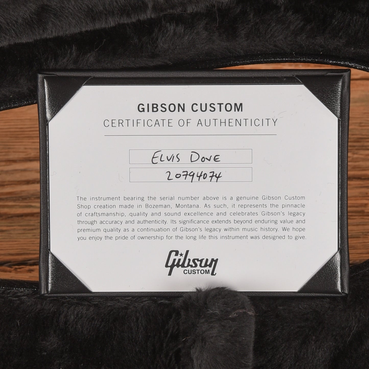 Gibson Dove Ebony 2024 Acoustic Guitars