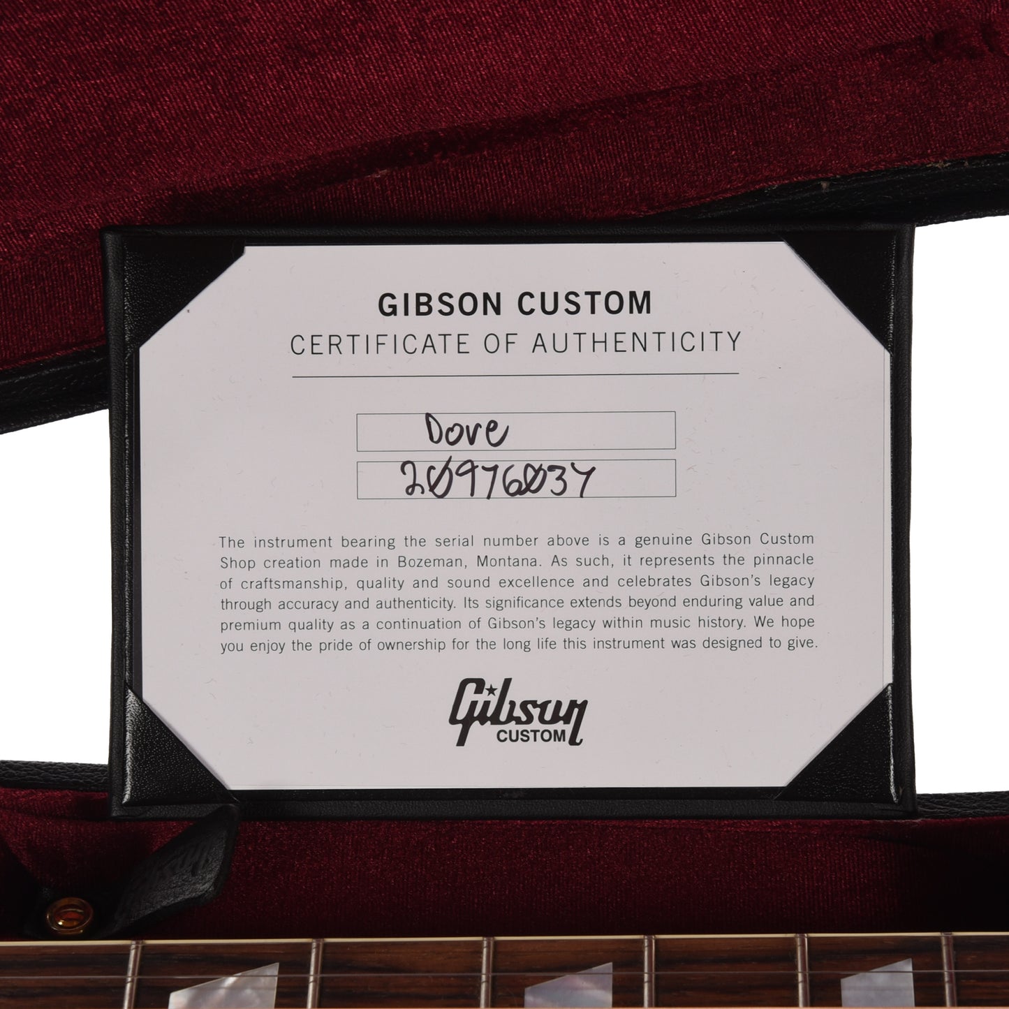 Gibson Modern Anniversary Limited Edition Dove Cremona Burst Acoustic Guitars
