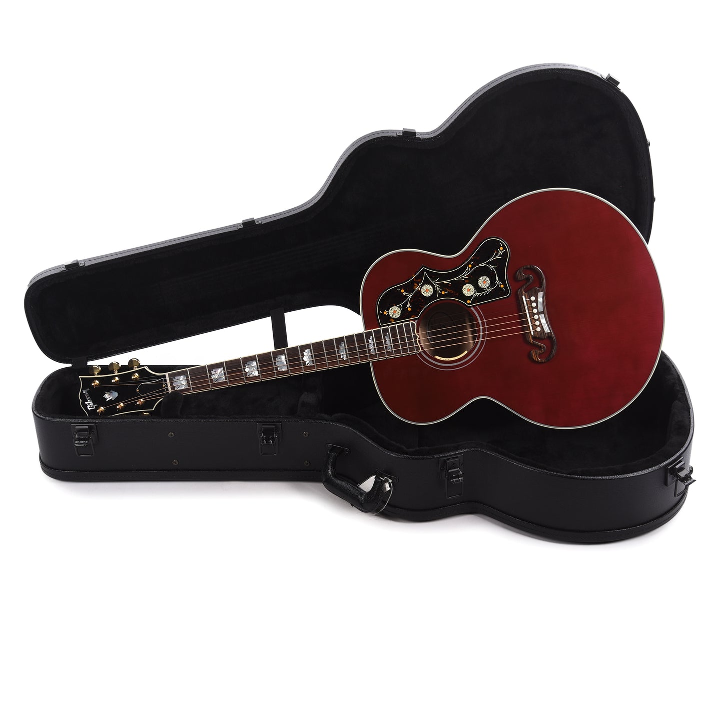 Gibson Modern SJ-200 Standard Maple Wine Red Acoustic Guitars / Jumbo