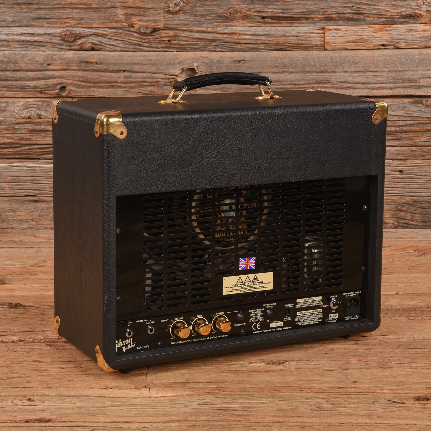Gibson Goldtone GA-15RV 15-Watt 1x12" Guitar Combo Amp Amps / Guitar Amps / Guitar Cabinets