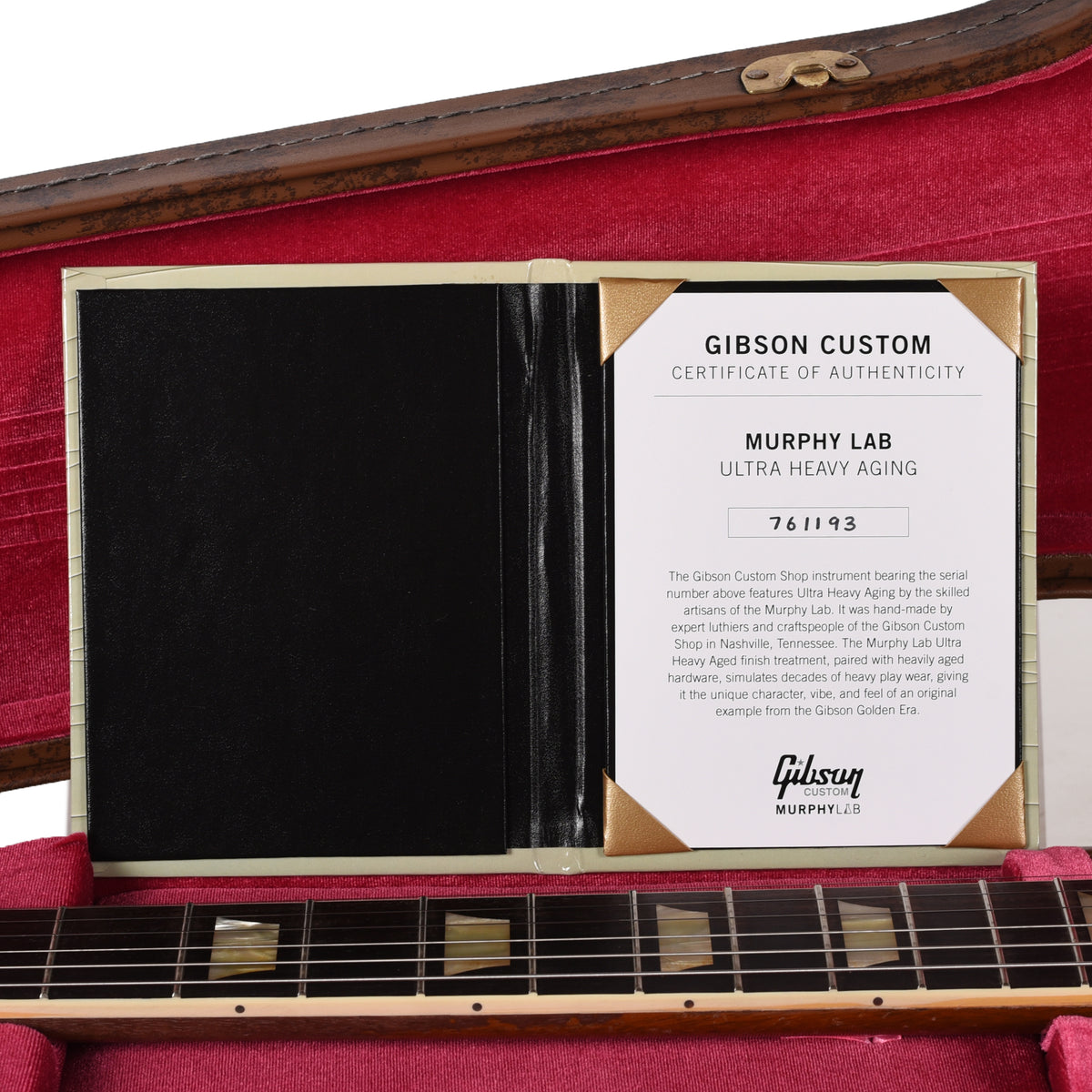 Gibson Custom Shop Limited Edition 1957 Les Paul Standard Reissue Ultra Heavy Aged Refin Burst Electric Guitars