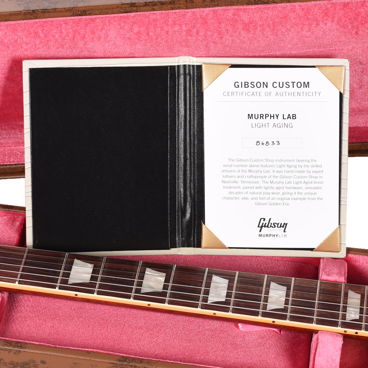 Gibson Custom Shop Murphy Lab 1958 Les Paul Standard Reissue Lemon Burst Light Aged Electric Guitars