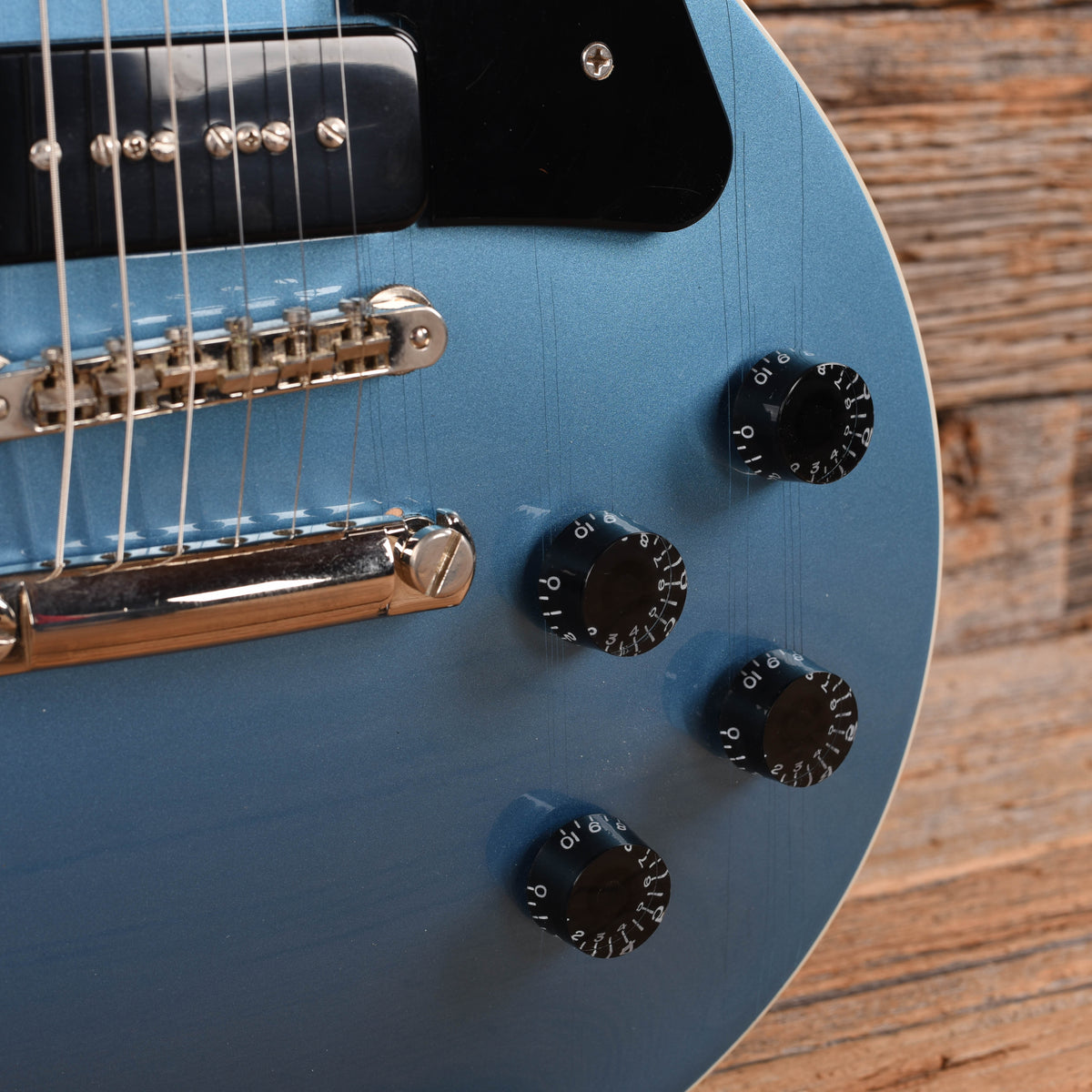 Gibson Les Paul Classic P90 Pelham Blue 2018 Electric Guitars