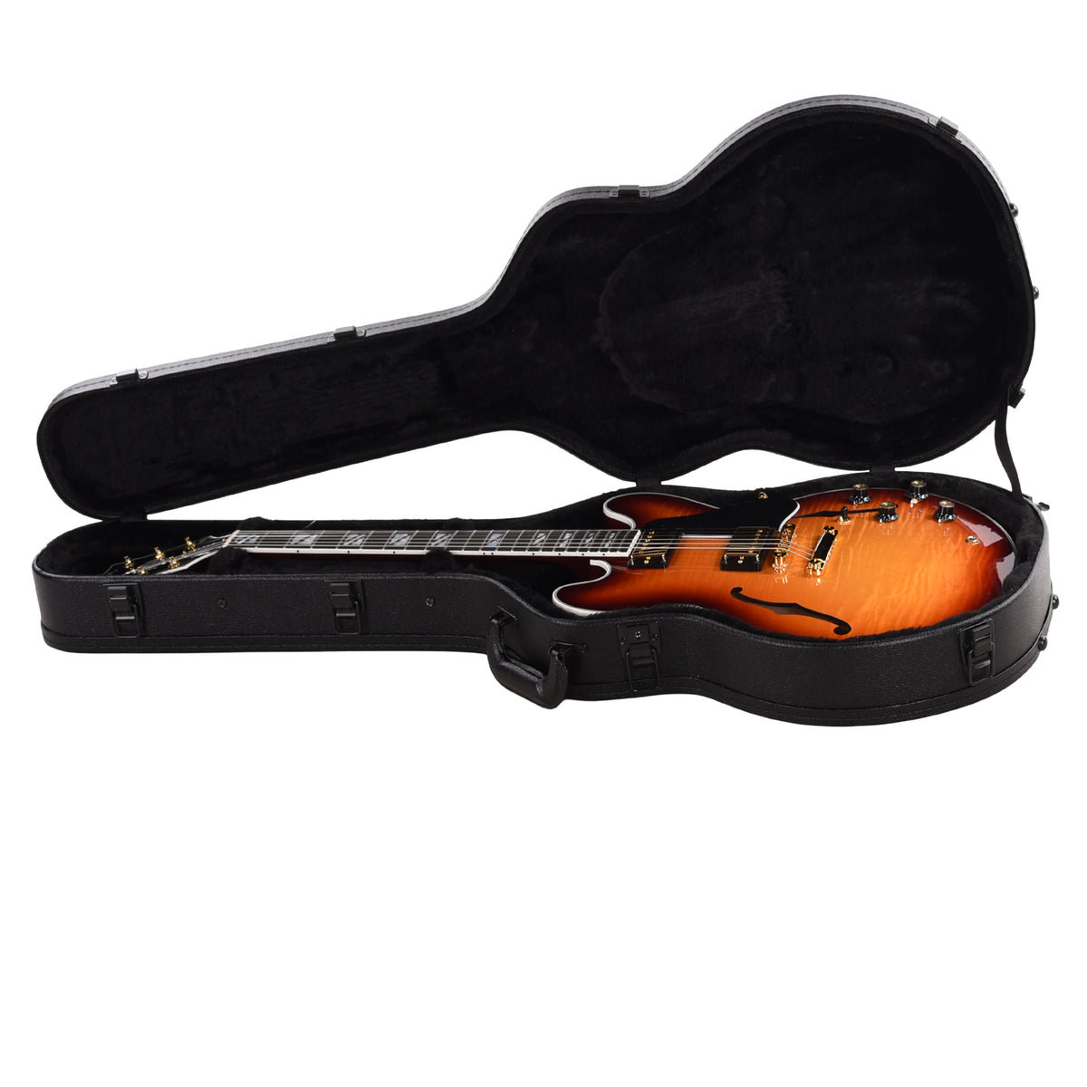 Gibson Modern ES Supreme AAA Maple Bourbon Burst Electric Guitars