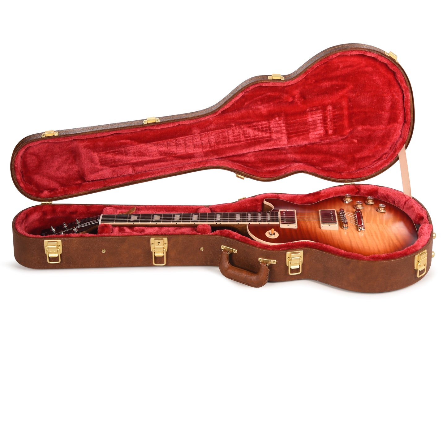 Gibson Original Les Paul Standard '60s Faded Vintage Bourbon Burst Electric Guitars