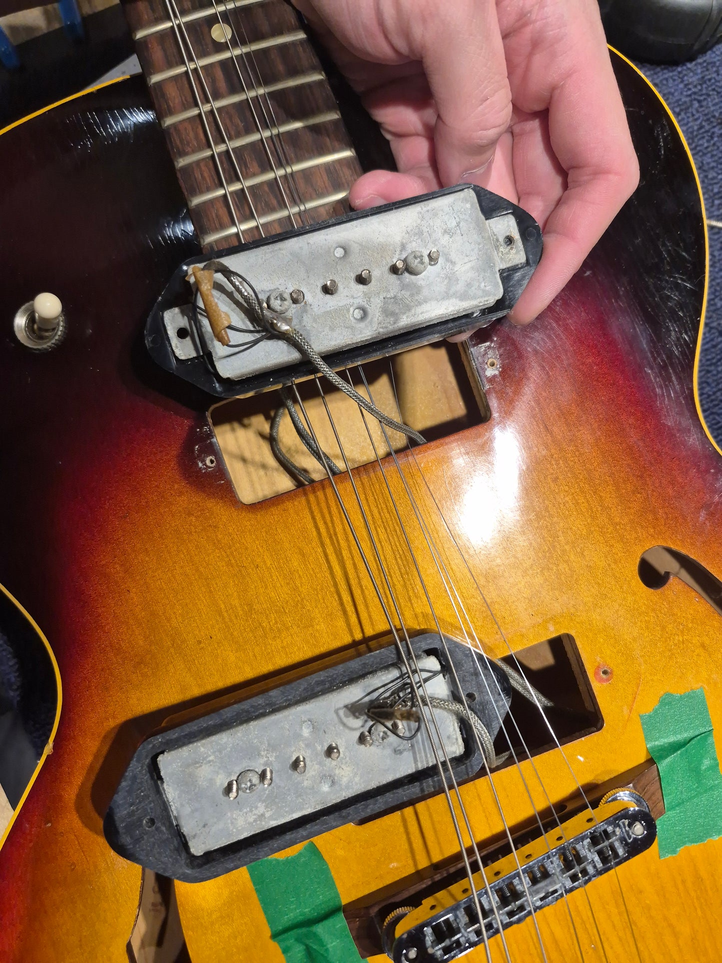 Gibson ES-125TD Sunburst 1959 Electric Guitars / Hollow Body