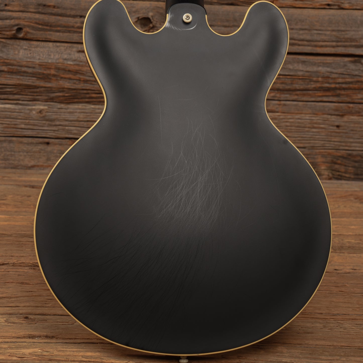 Gibson Custom '59 ES-335 Satin Satin Ebony 2019 LEFTY Electric Guitars / Semi-Hollow