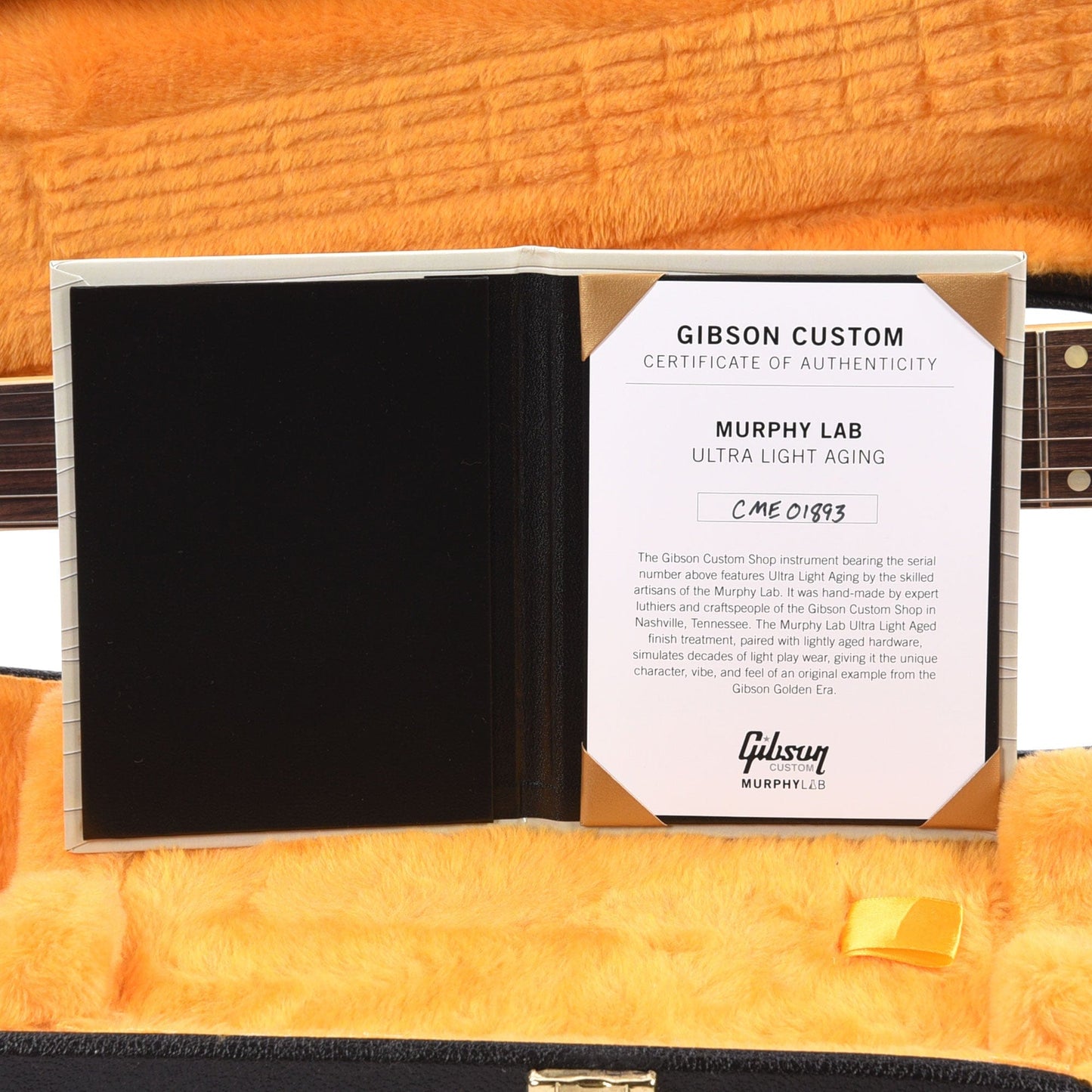 Gibson Custom Shop 1961 ES-335 Reissue "CME Spec" Antique Ebony Murphy Lab Ultra Light Aged Electric Guitars / Semi-Hollow