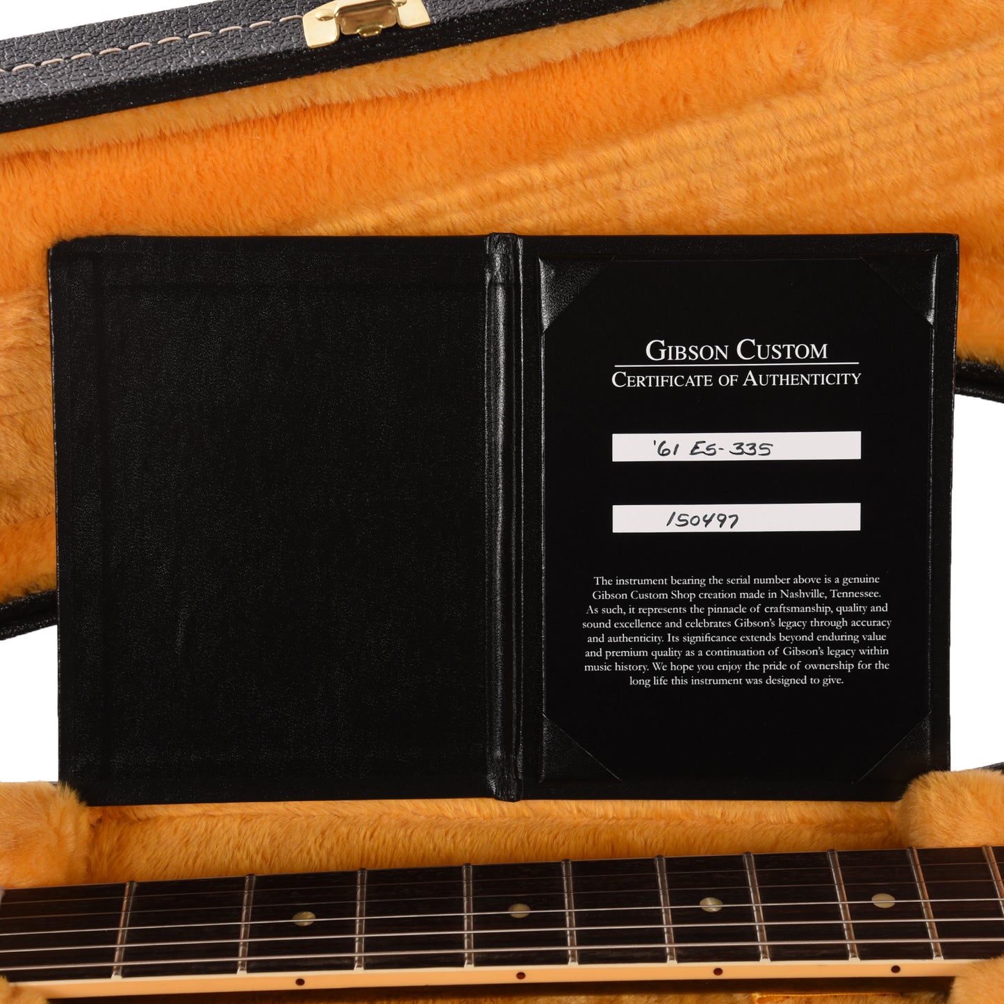 Gibson Custom Shop 1961 ES-335 Reissue Vintage Burst VOS Electric Guitars / Semi-Hollow