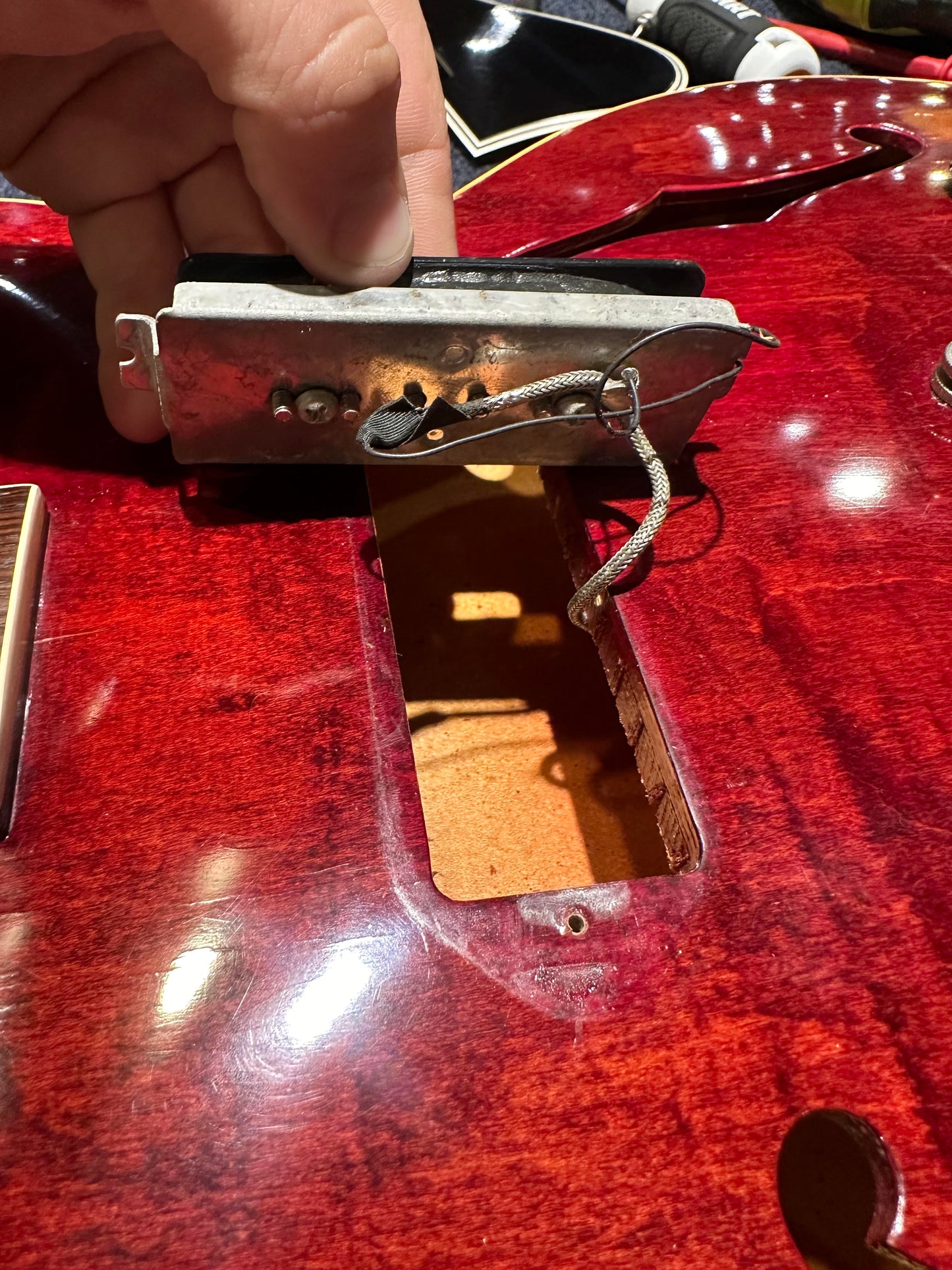 Gibson ES-330TC Cherry 1962 Electric Guitars / Semi-Hollow